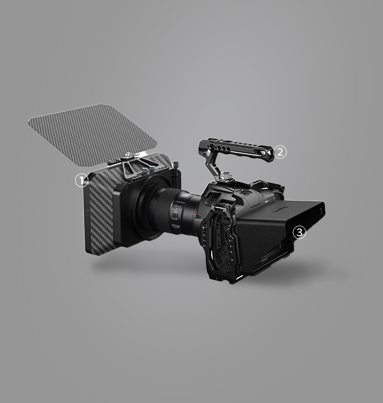 Full Camera Cage for BMPCC 6K Pro / 6K G2