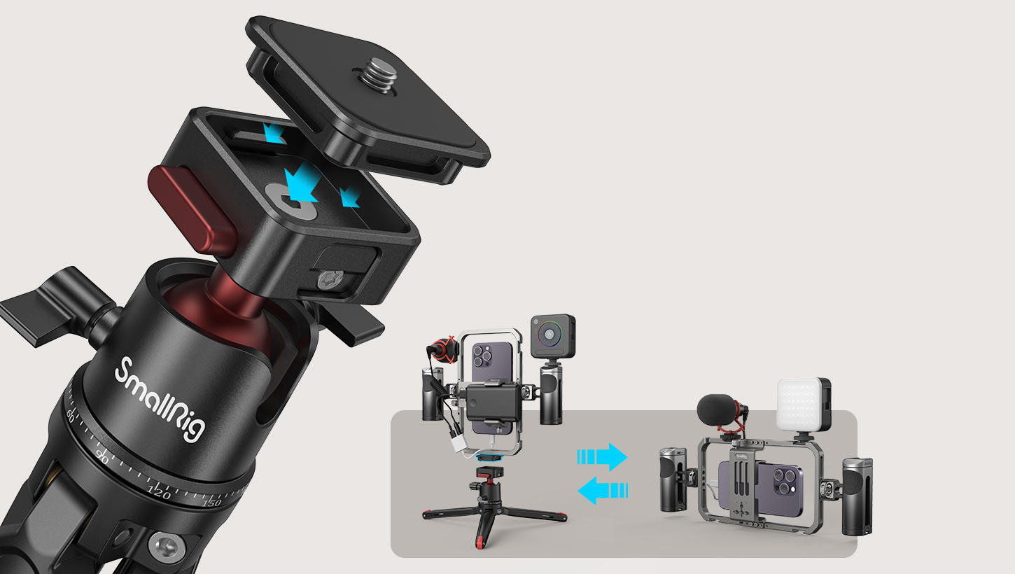 CATEGORY/Phone Rigs/Phone Video Rig Kits Phone Vlogging Kit | Universal Cage | SmallRig-For Brands:Apple/For Models:iPhone 12 series、iPhone 13 series、iPhone 14 Pro、iPhone 14 series、iPhone 15 Pro、iPhone 15 Pro