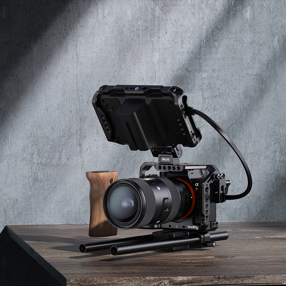 SmallRig Camera Base Plate with Dual 15mm Rod Rail Clamp for Camera and Cages - 1674 | JG Superstore | PH