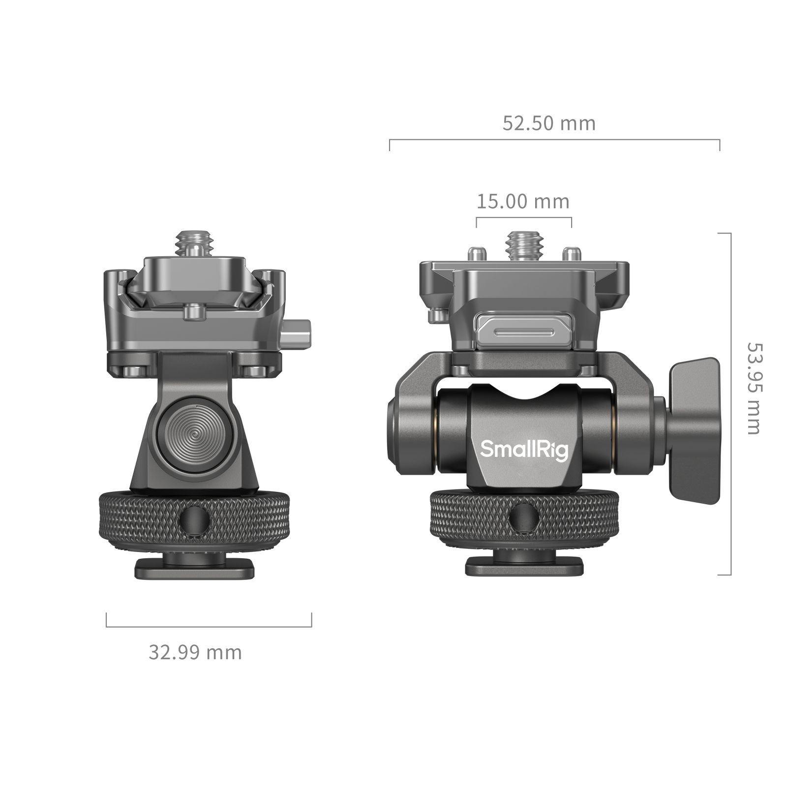 HawkLock Quick Release Monitor Mount | Cold Shoe Support