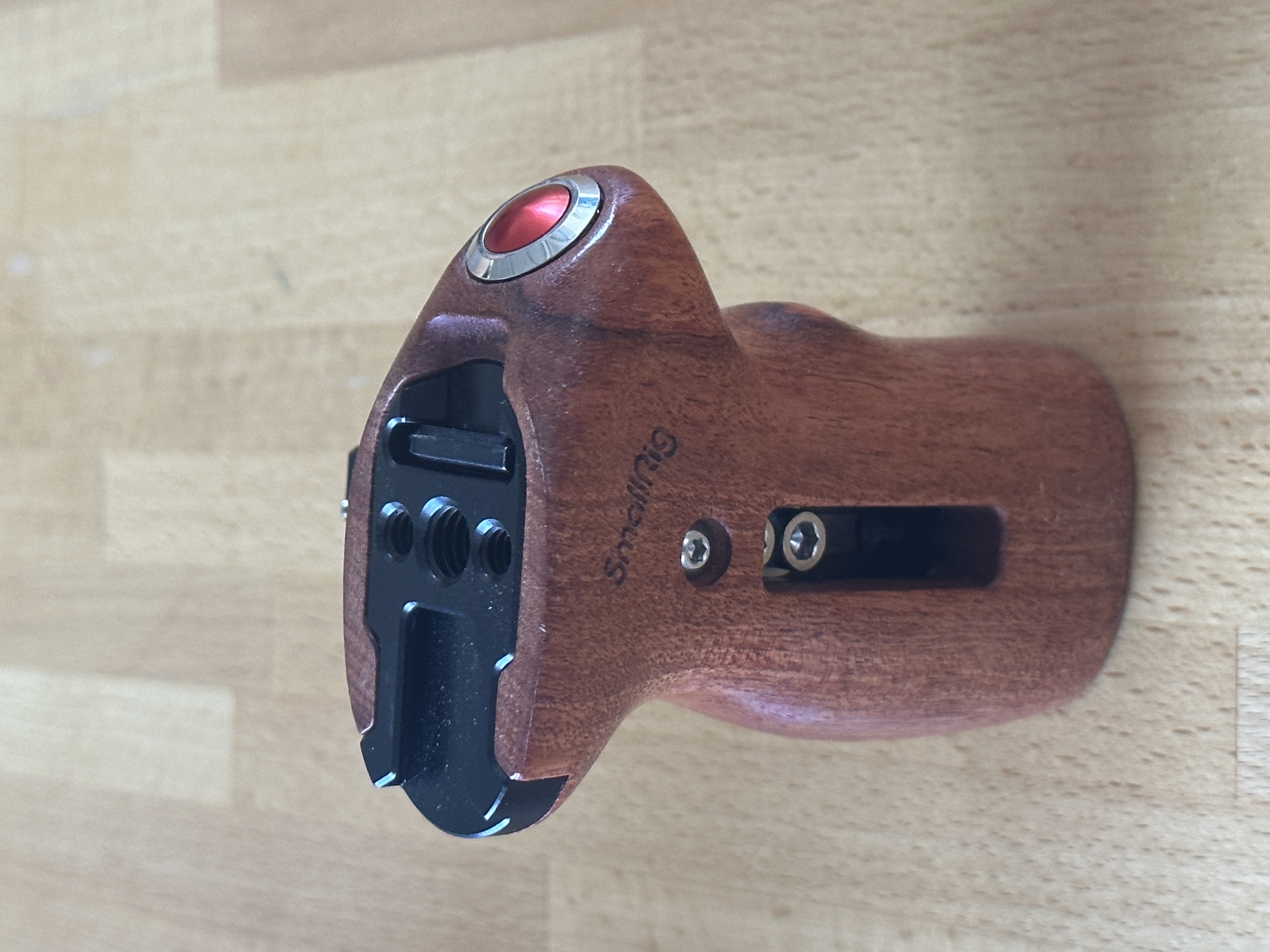 Threaded Side Handle with Record Start/Stop Remote Trigger