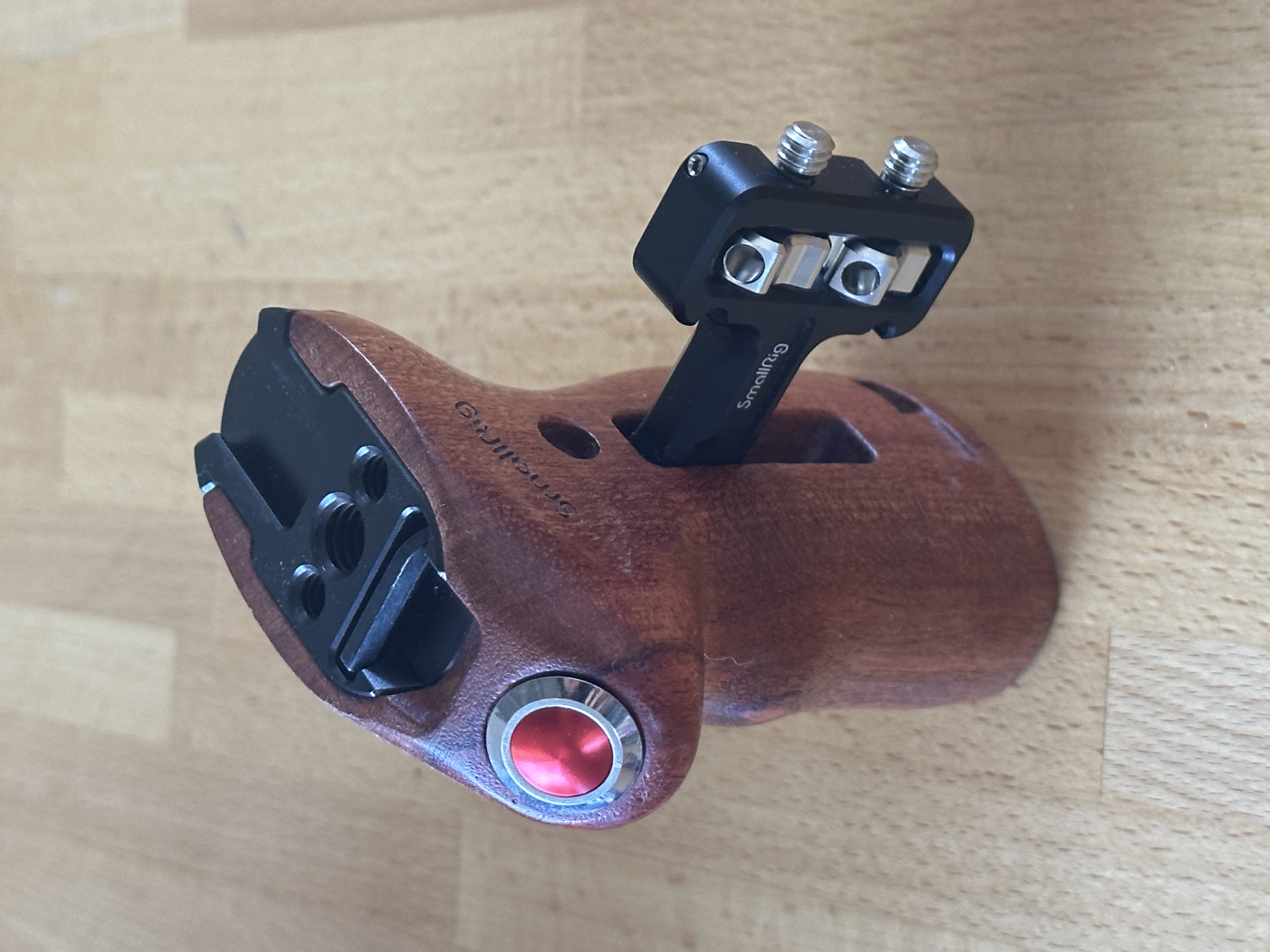 Threaded Side Handle with Record Start/Stop Remote Trigger