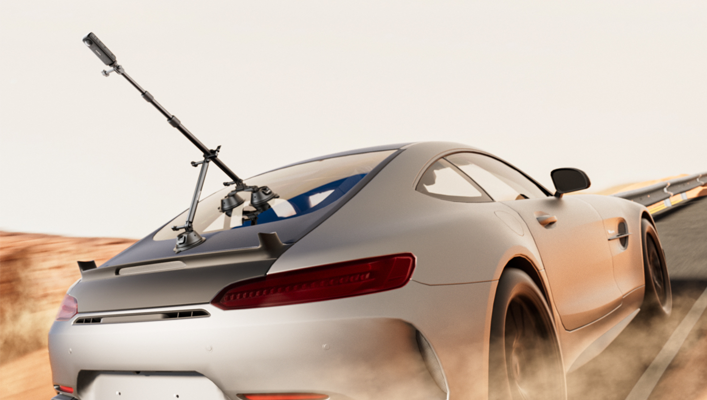 CATEGORY/Mounting Brackets/Suction Cup Mounts SmallRig Panoramic Car Suction Cup Mount - Drone-Like View | SmallRig-SKU:4380/Package Weight (kg):0.6145/