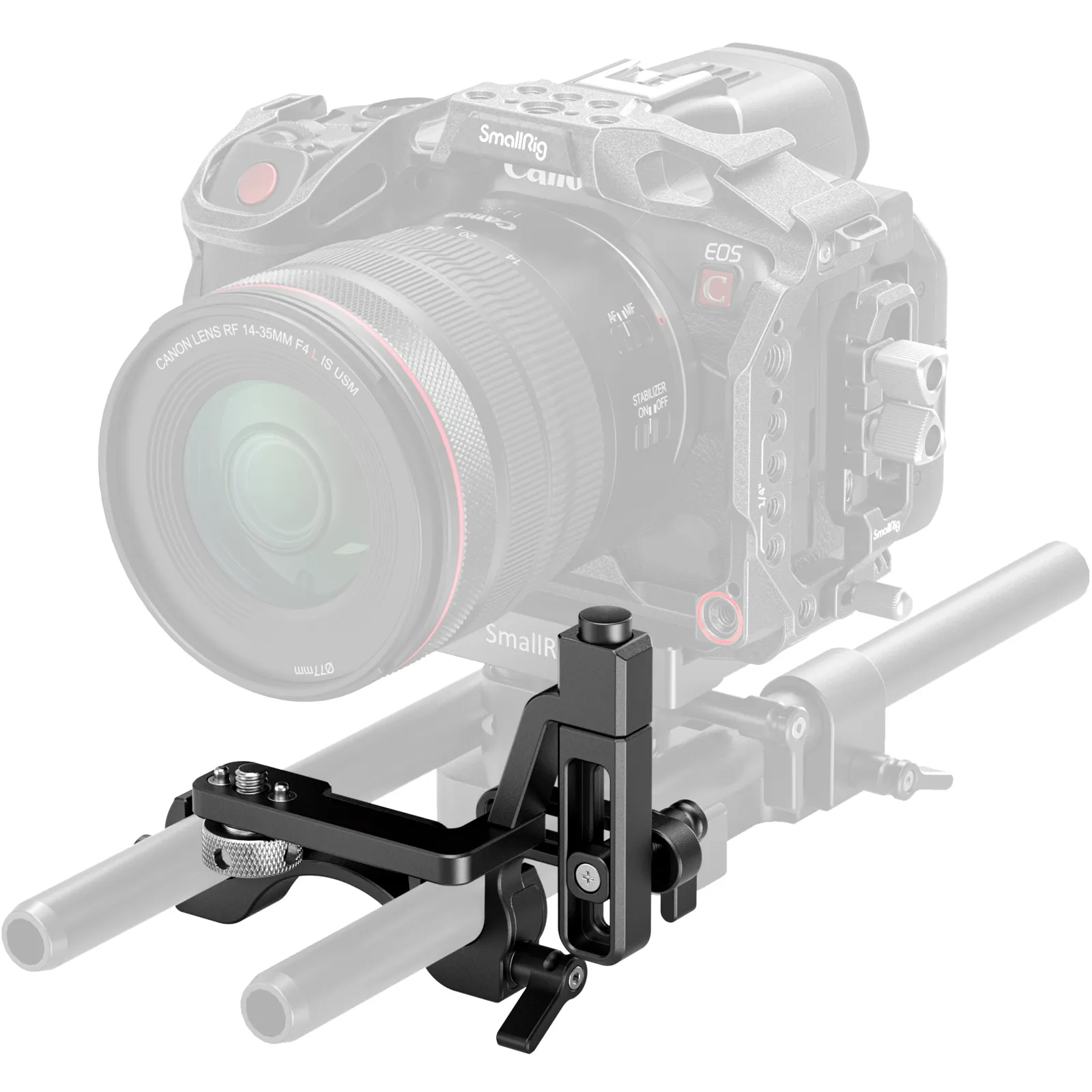 Swing-Away Quick-Release Camera Mount | Dual-Lock Top System