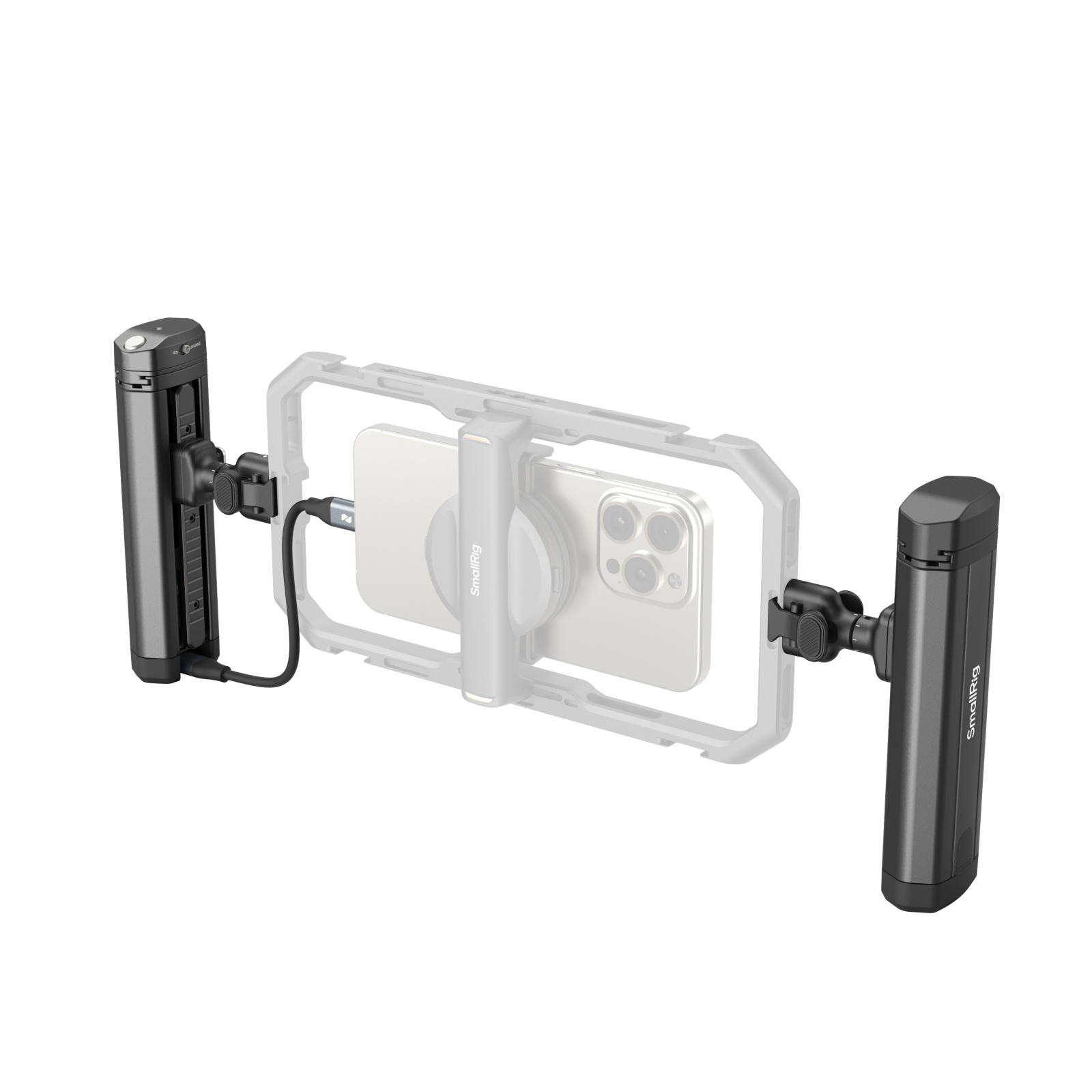 Rotatable Bilateral Quick Release Side Handle with Wireless