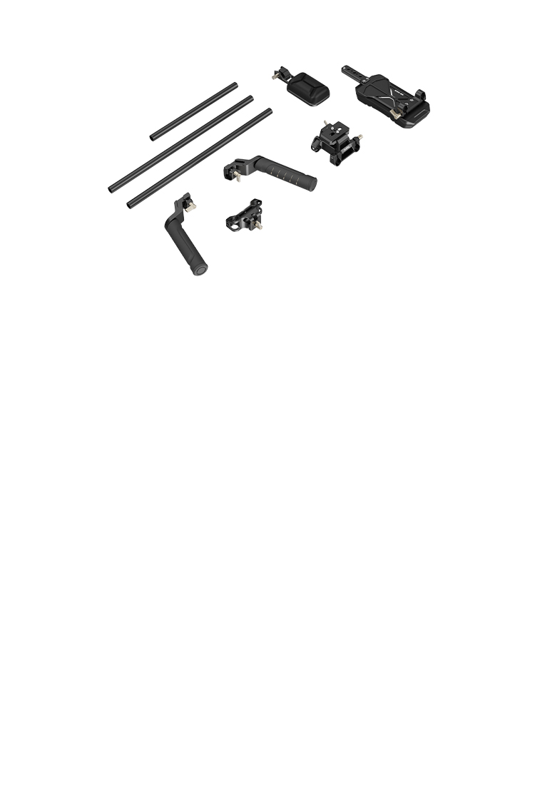 Shoulder Rig Kit | Ergonomic | Arca-Swiss Quick Release