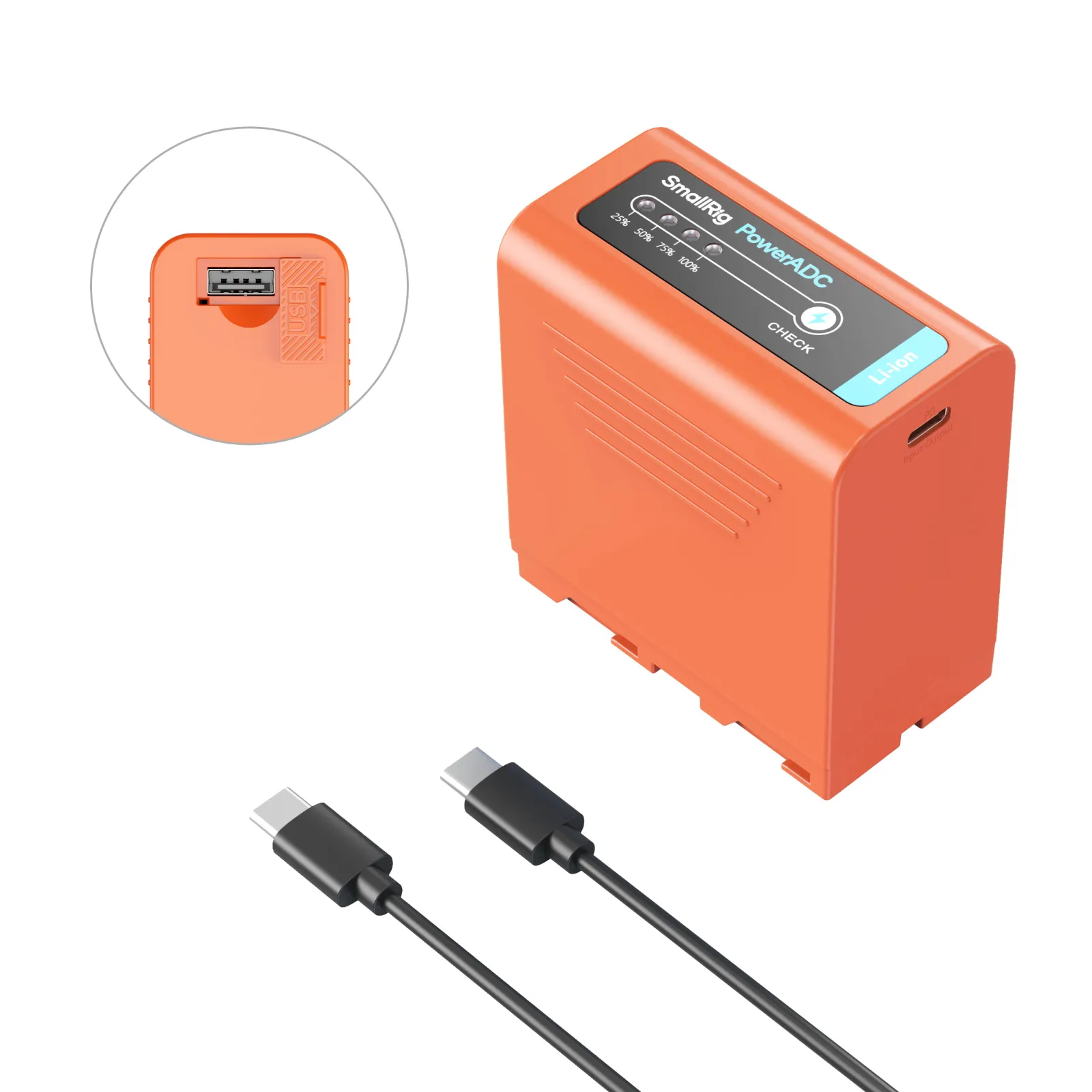 USB-C Rechargeable Camera Battery for Sony NP-F970