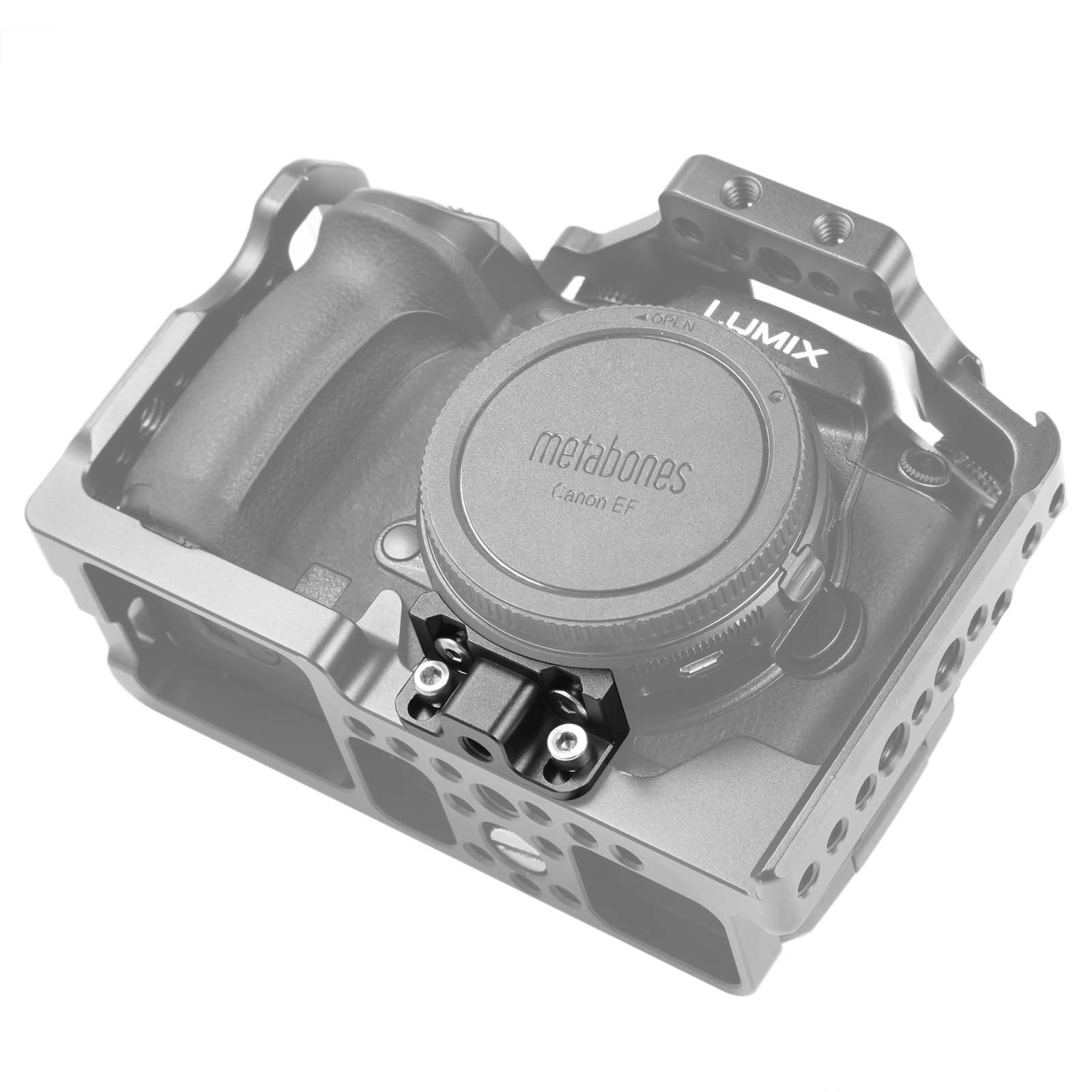 GH5/GH5S Lens Adapter Support | Secure | 1/4