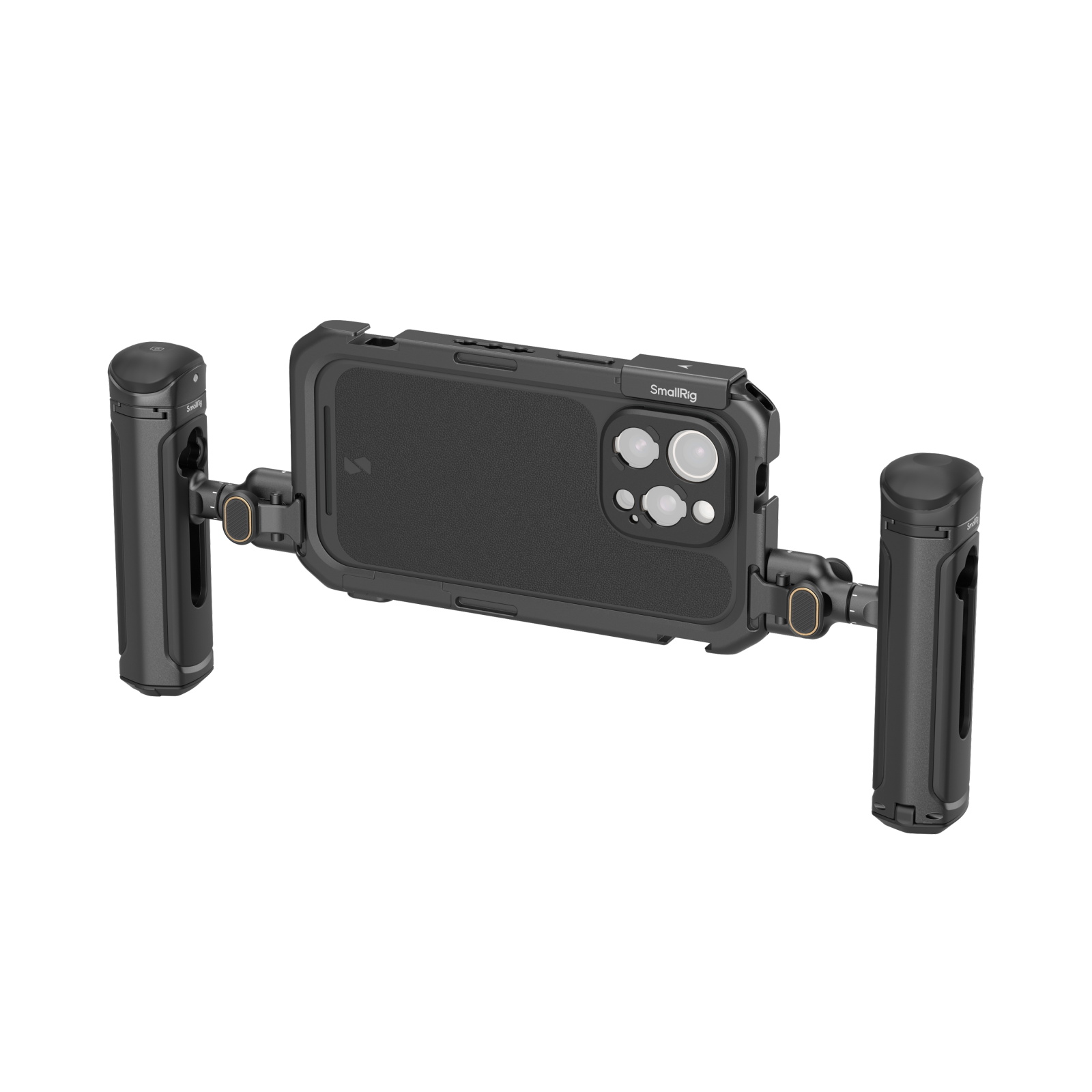 SmallRig iPhone 16 Proスマホビデオケージキット 5007 iPhone 16 Pro/Pro Max Dual Handheld Kit | Mobile Phone Cage