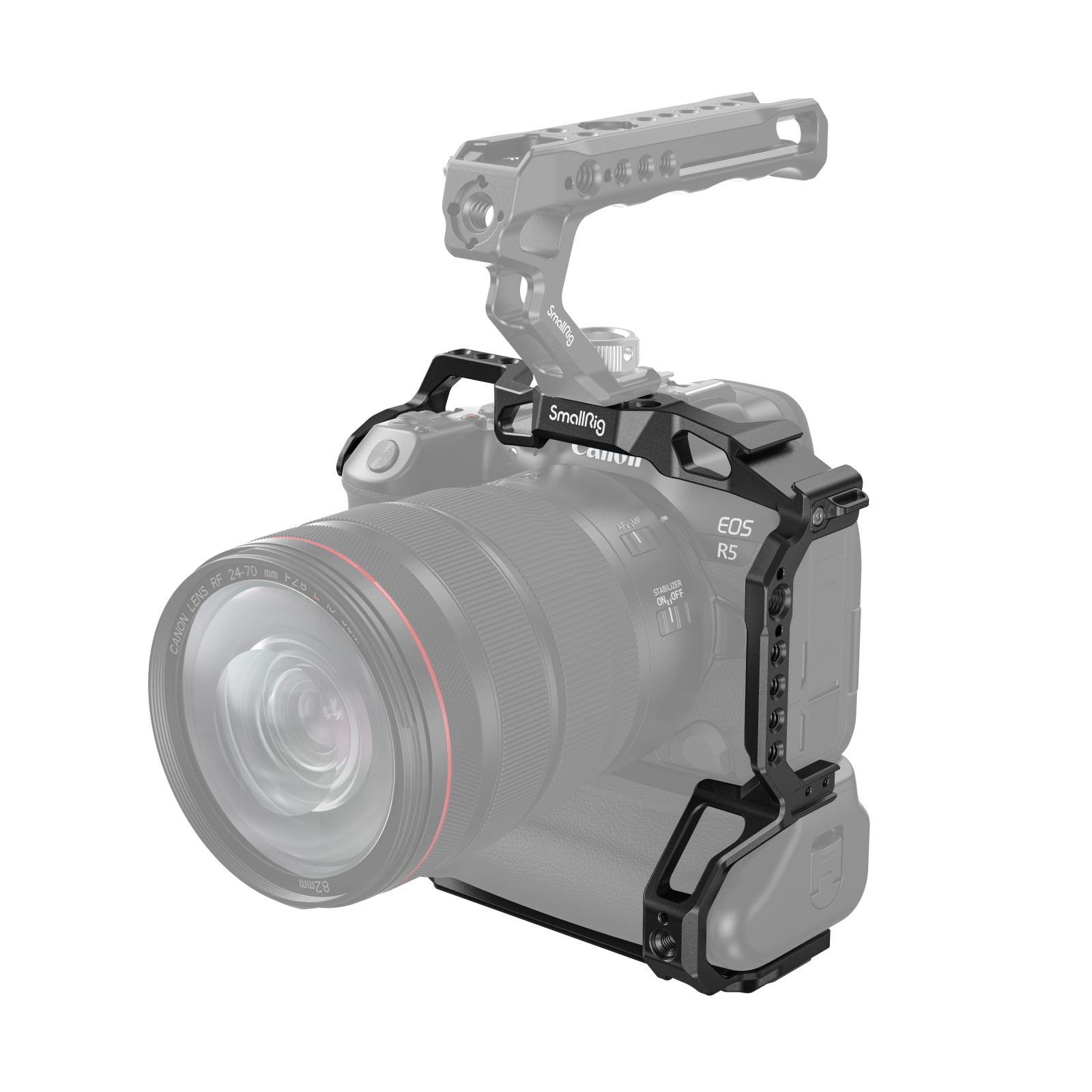 その他 Smallrig 3464 Canon EOS R6 R5 Camera Cage for EOS R5/R6/R5 C with BG-R10 Battery Grip