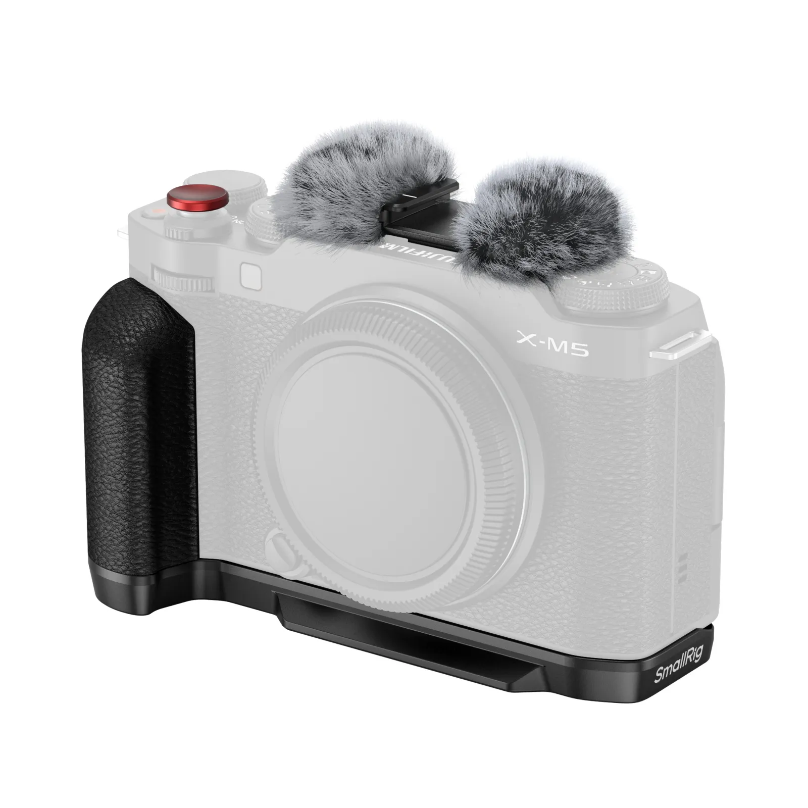 L-Shape Mount Plate with Silicone Handle for FUJIFILM X-M5