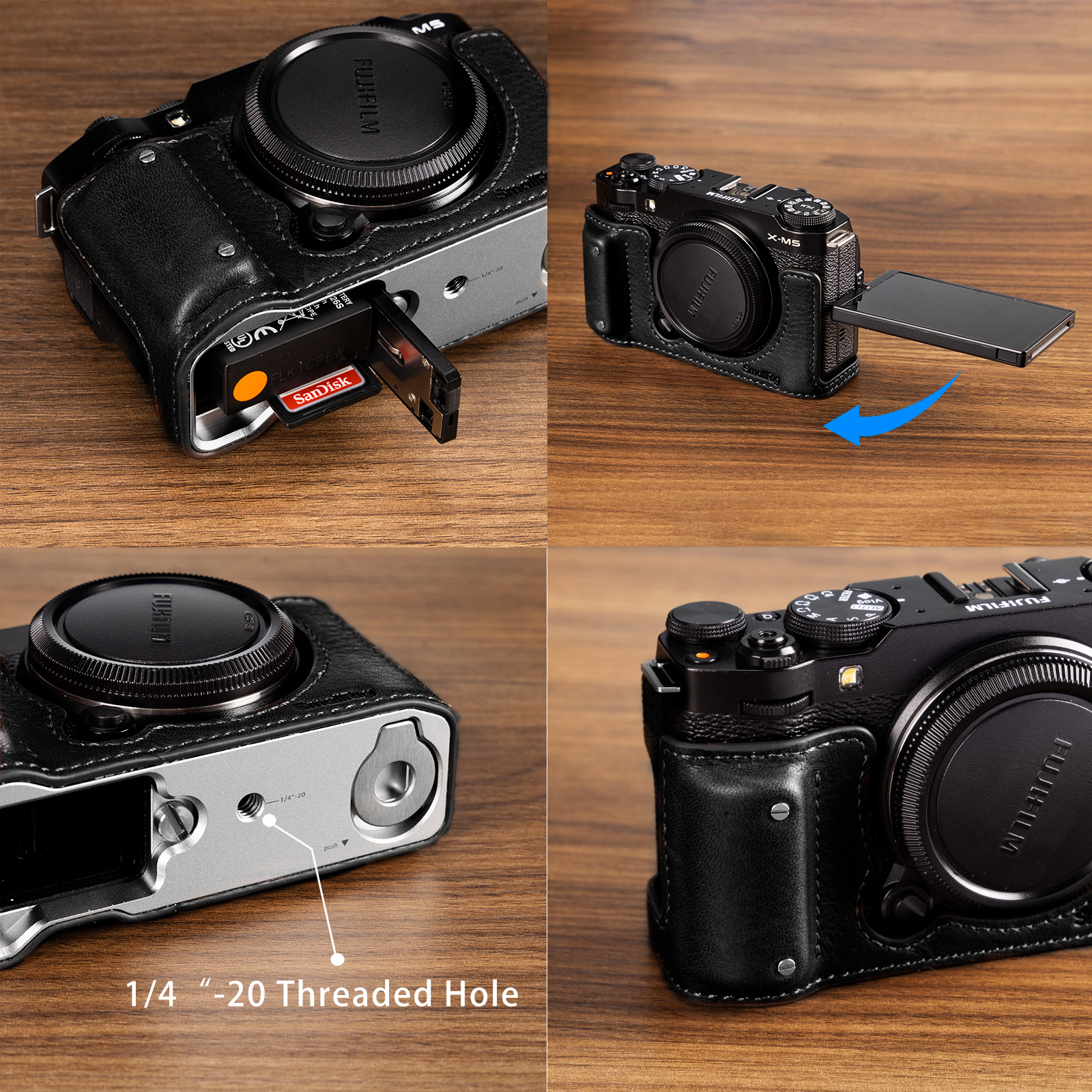 X-M5 Leather Case | Grip, Protect & Access | SmallRig
