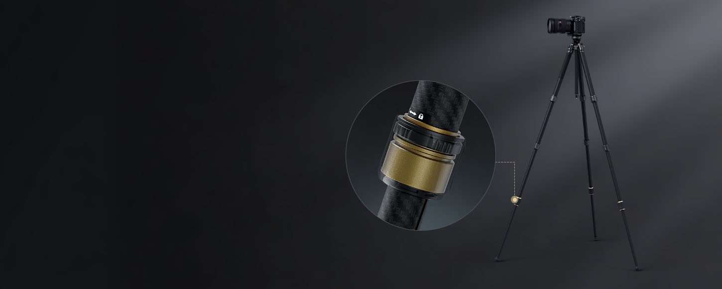 カテゴリ/三脚/写真用三脚 AP-100 Carbon Fiber Tripod | Quick Setup | SmallRig-商品ID:4353/材質:Carbon Fiber，Aluminum Alloy/三脚の耐荷重:15kg/ヘッド耐荷重:8kg/作業高さ:13.0 - 150.0cm/正味重量:1.38kg/