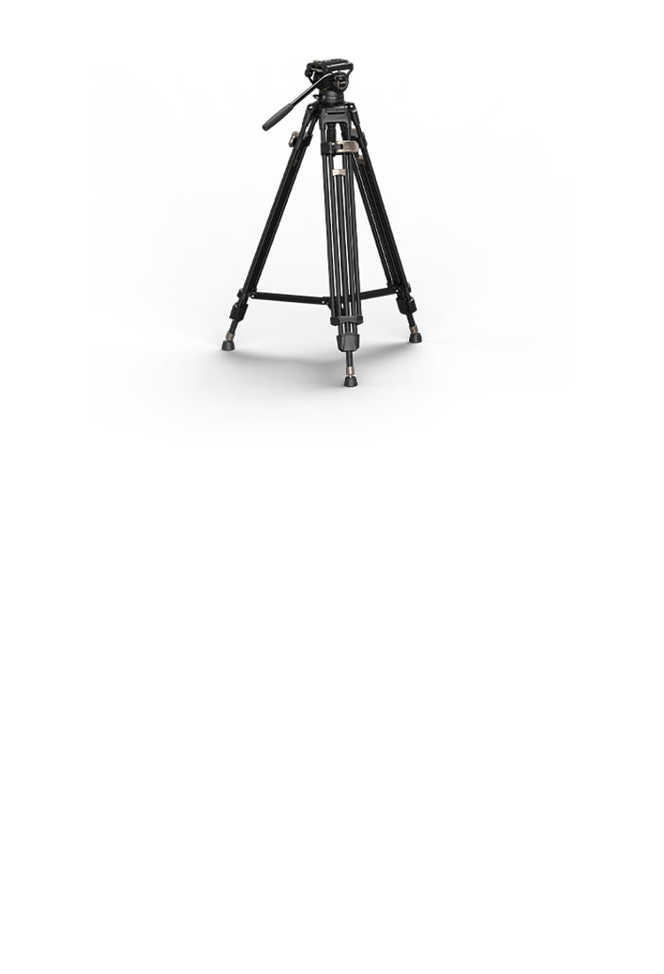 Heavy-Duty Tripod AD-80 | Fluid Head | SmallRig