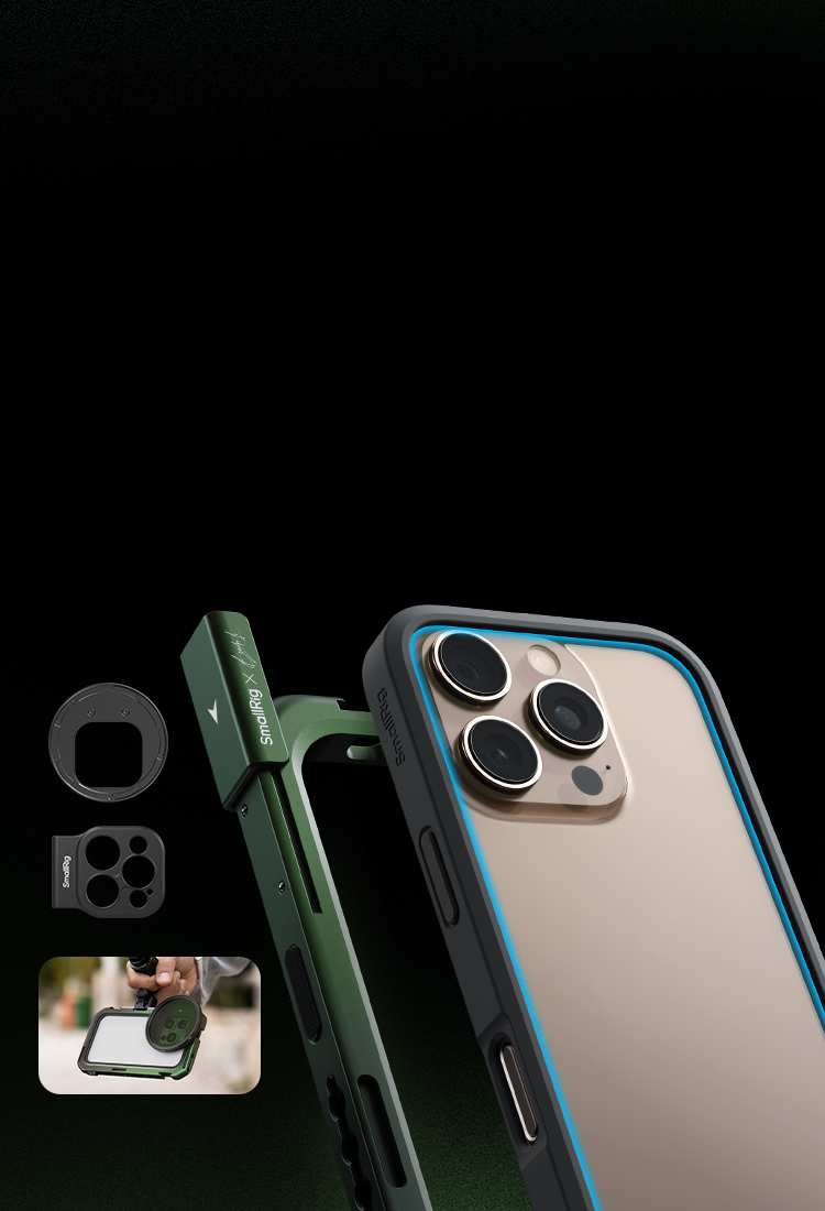 iPhone 16 Pro/Max Mobile Video Kit | Brandon Li Co-Design | SmallRig