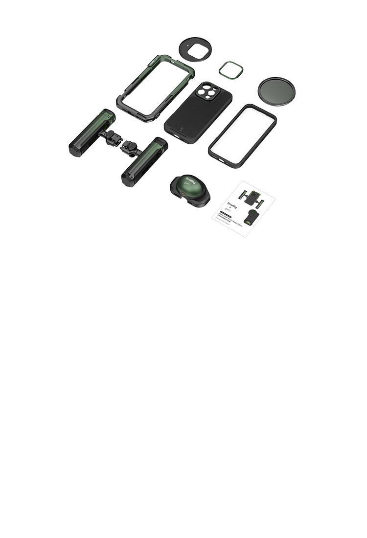 iPhone 16 Pro/Max Mobile Video Kit | Brandon Li Co-Design | SmallRig