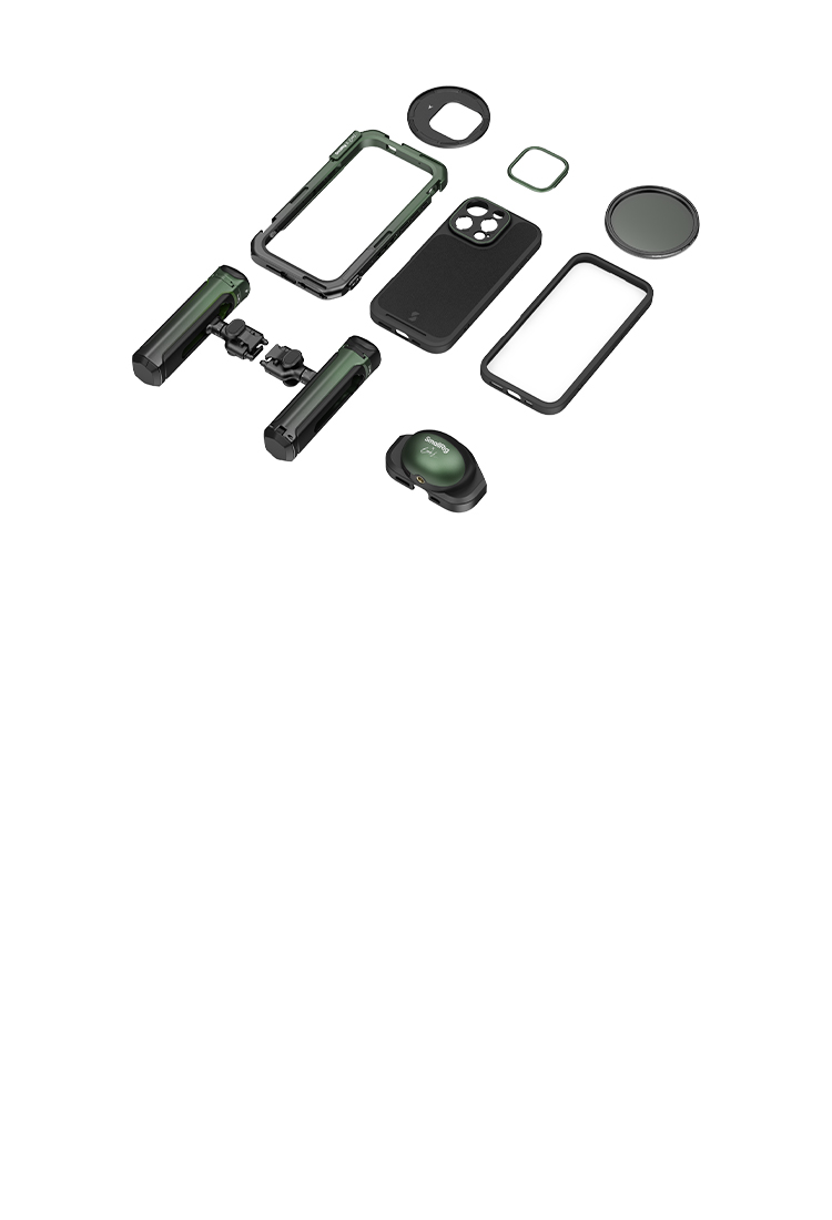 iPhone 16 Pro/Max Mobile Video Kit | Brandon Li Co-Design | SmallRig