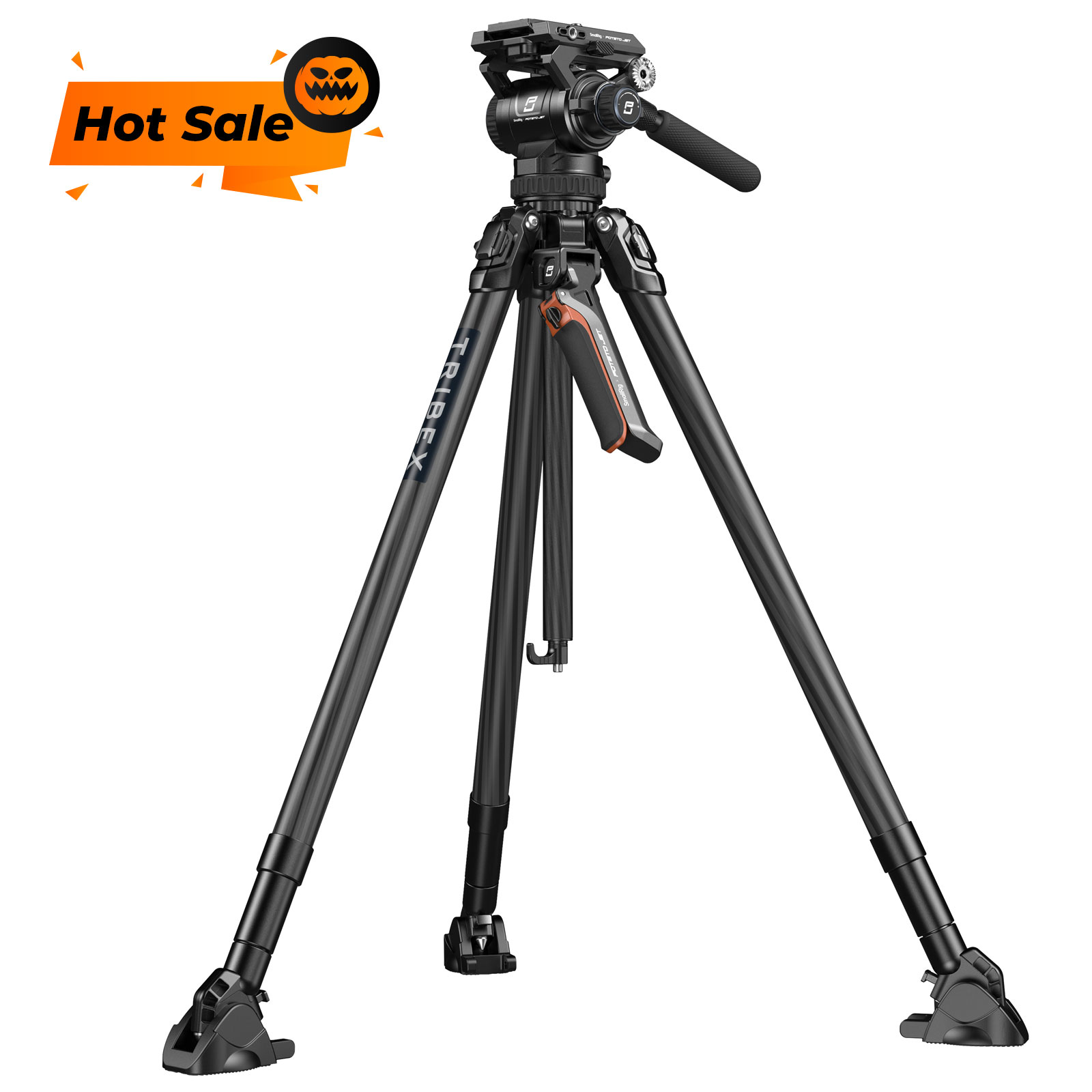 SmallRig x Potato Jet TRIBEX Hydraulic Carbon Fiber Tripod Kit (Origin Series)