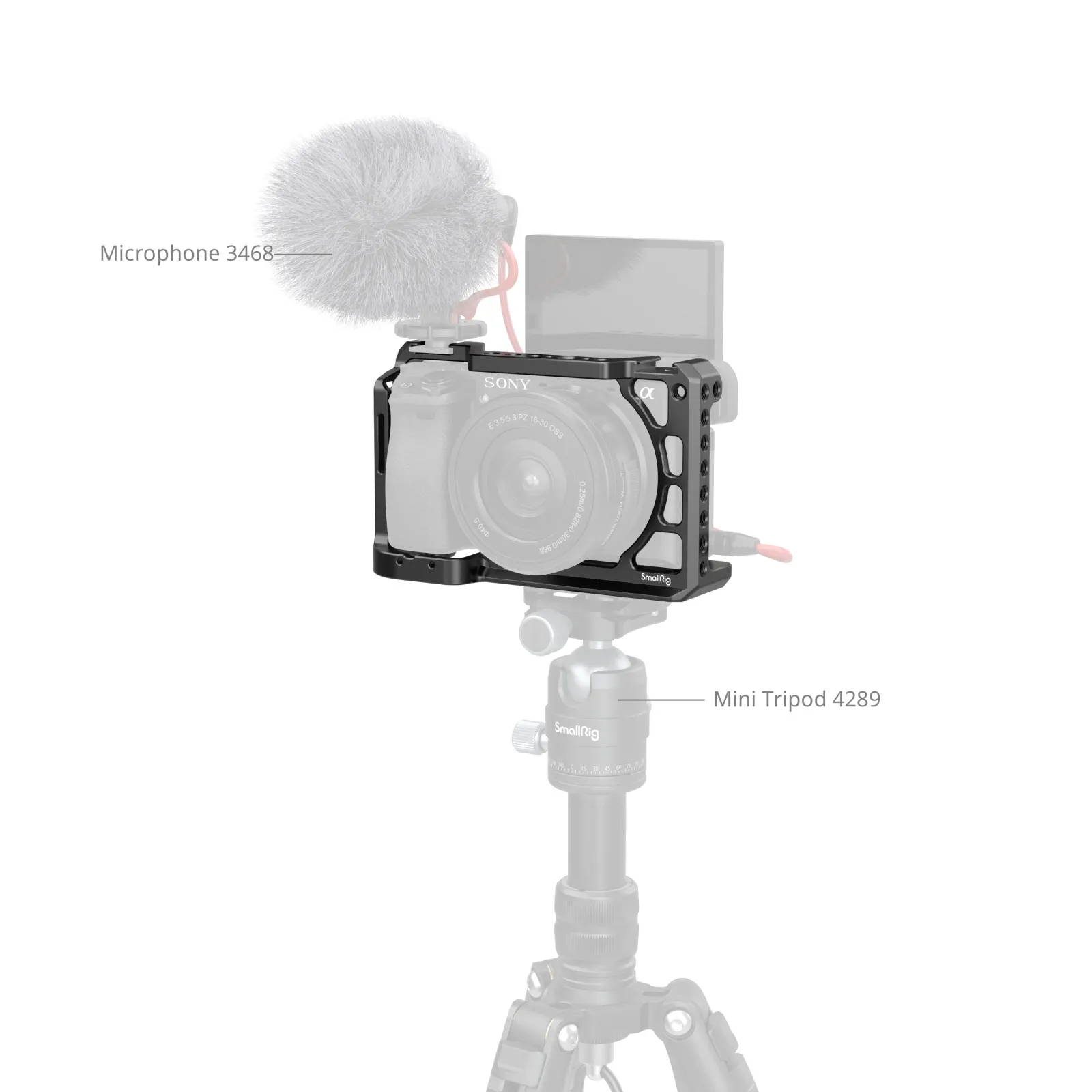Amazon.com : SmallRig a6100, a6300, a6400 Cage and Quick