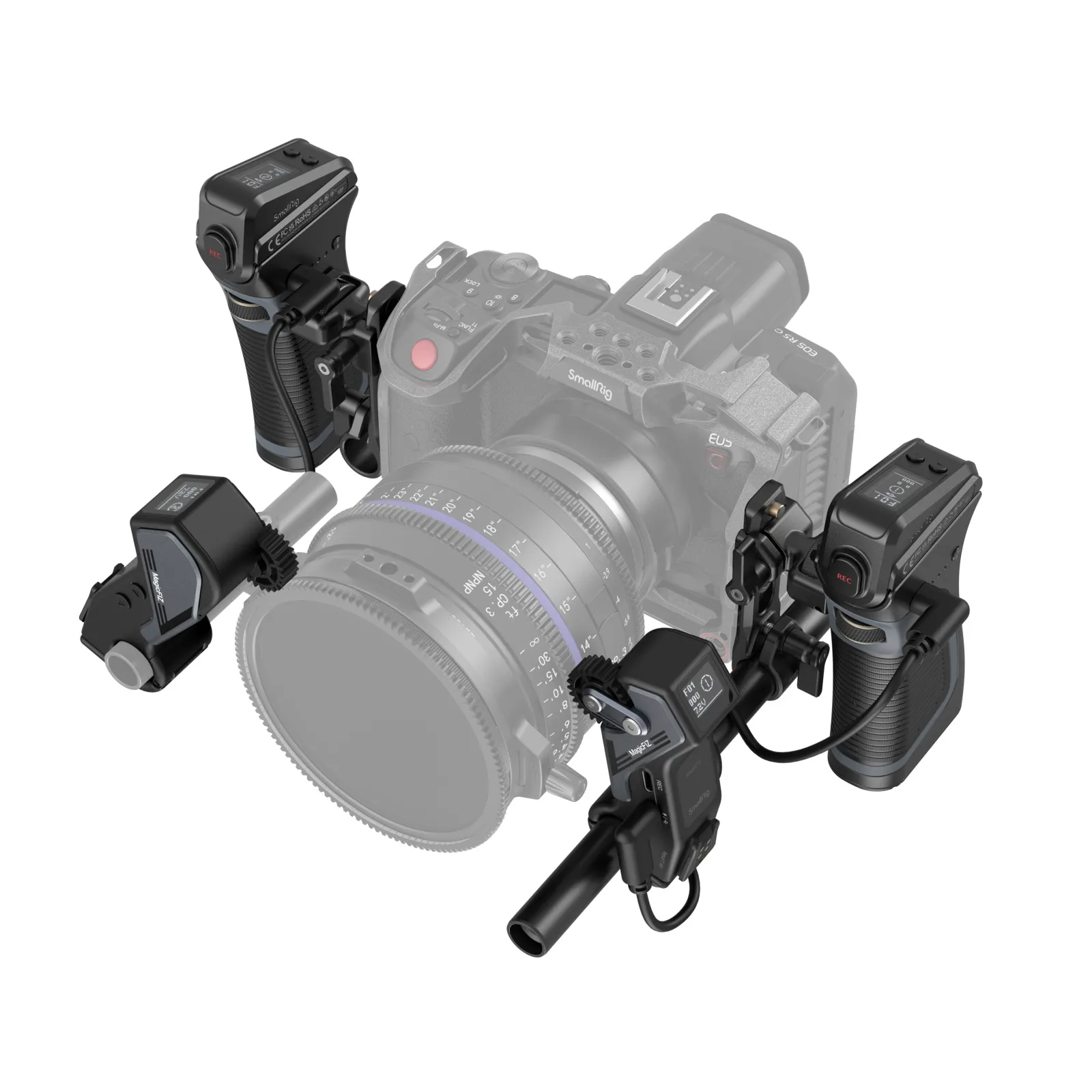 MagicFIZ Wireless Follow Focus Handgrip Kit MagicFIZ Wireless Follow Focus Handgrip Kit