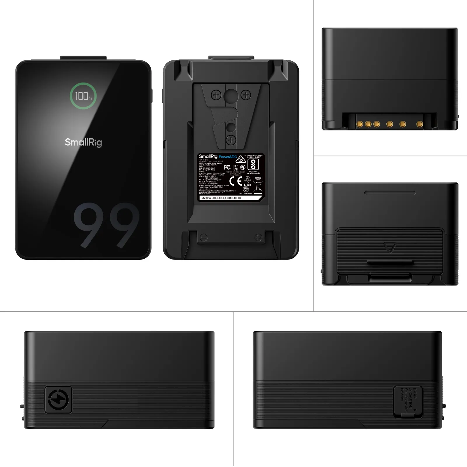 VB99 Pro mini V Mount Battery (Kit) VB99 Pro mini V Mount Battery (Kit)