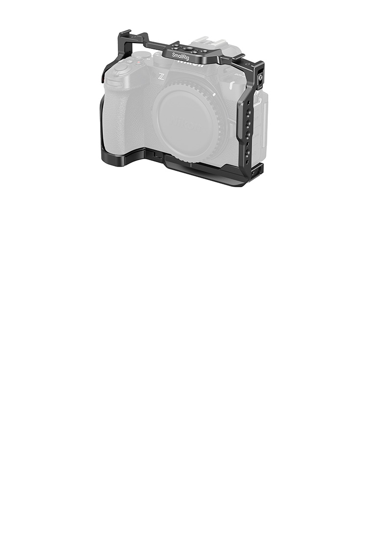 Z50 II Camera Cage | Arca-Swiss QR & 3-Point Locking