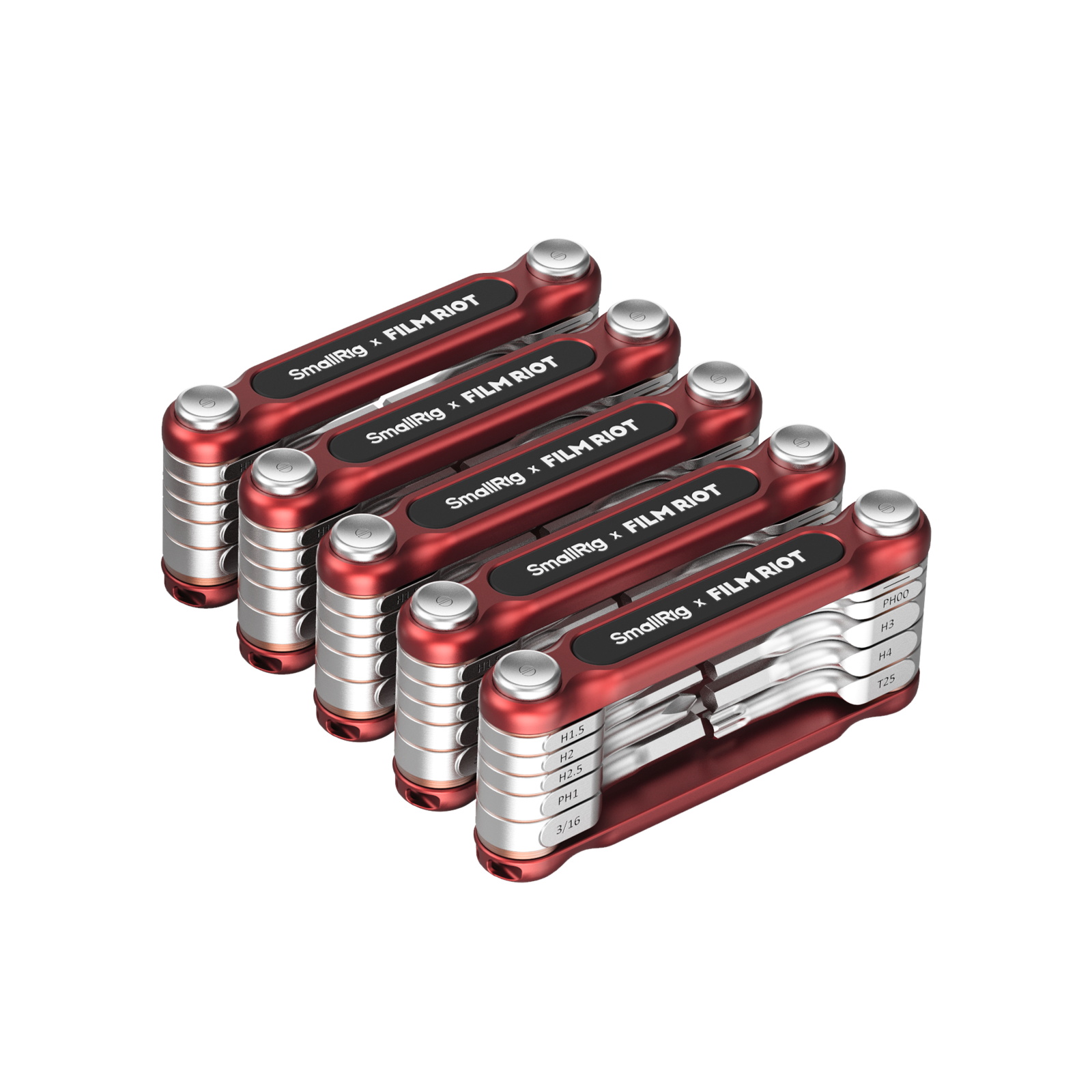 SmallRig x FILM RIOT 10-in-1 Folding Wrench Set with Multiple Angle Positioning
