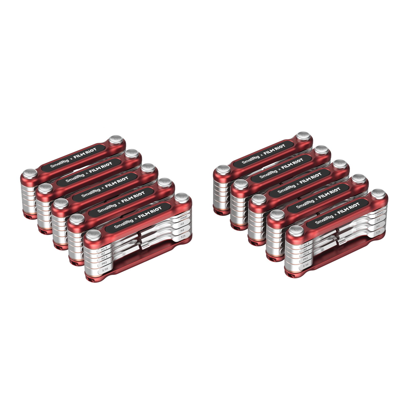 SmallRig x FILM RIOT 10-in-1 Folding Wrench Set with Multiple Angle Positioning
