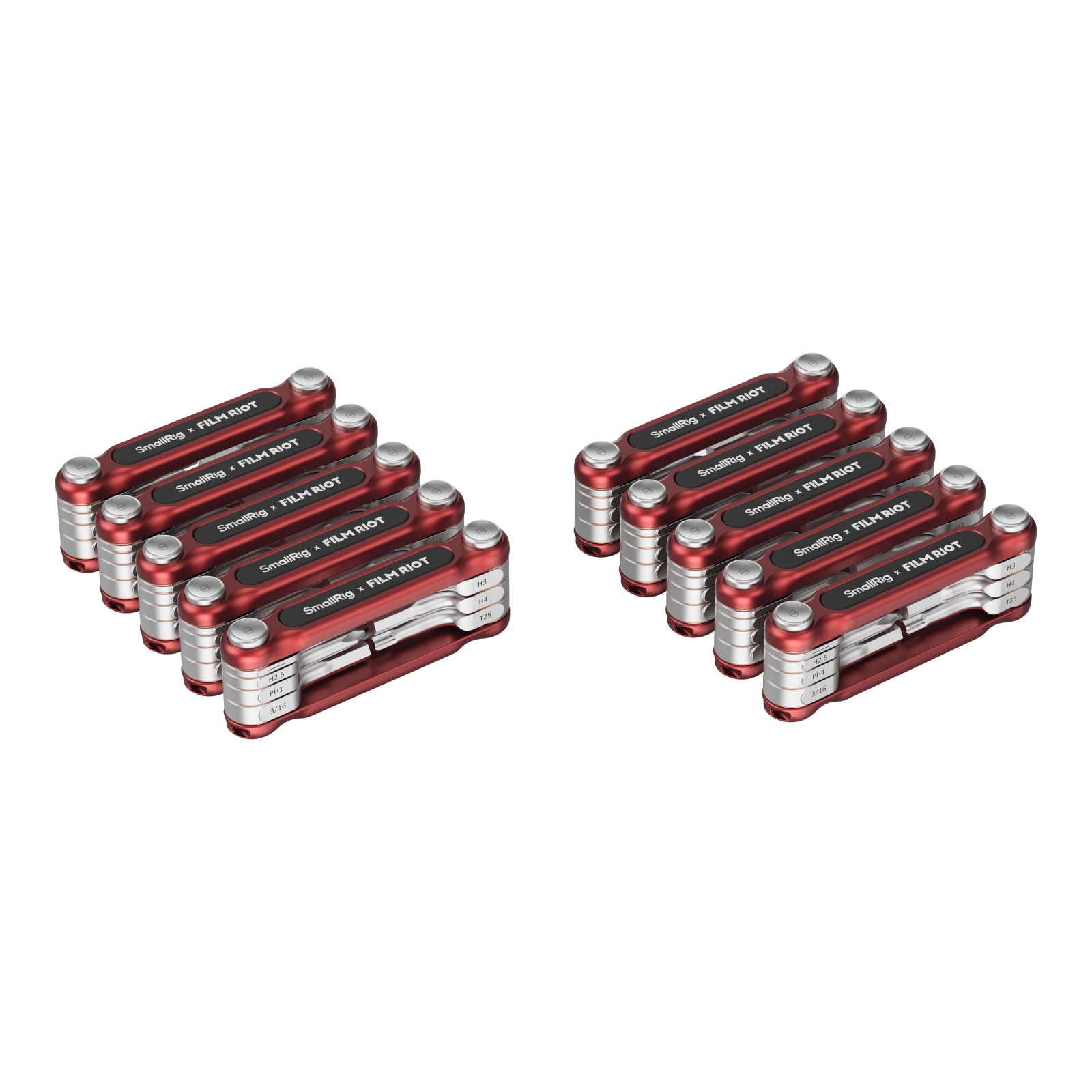 SmallRig x FILM RIOT 7-in-1 Folding Wrench Set with Multiple Angle Positioning