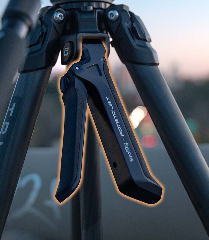 TRIBEX Hydraulic Carbon Fiber Tripod | Fluid Head & X-CLUTCH