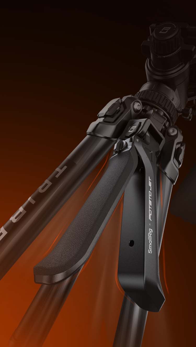 TRIBEX Hydraulic Carbon Fiber Tripod | Fluid Head & X-CLUTCH