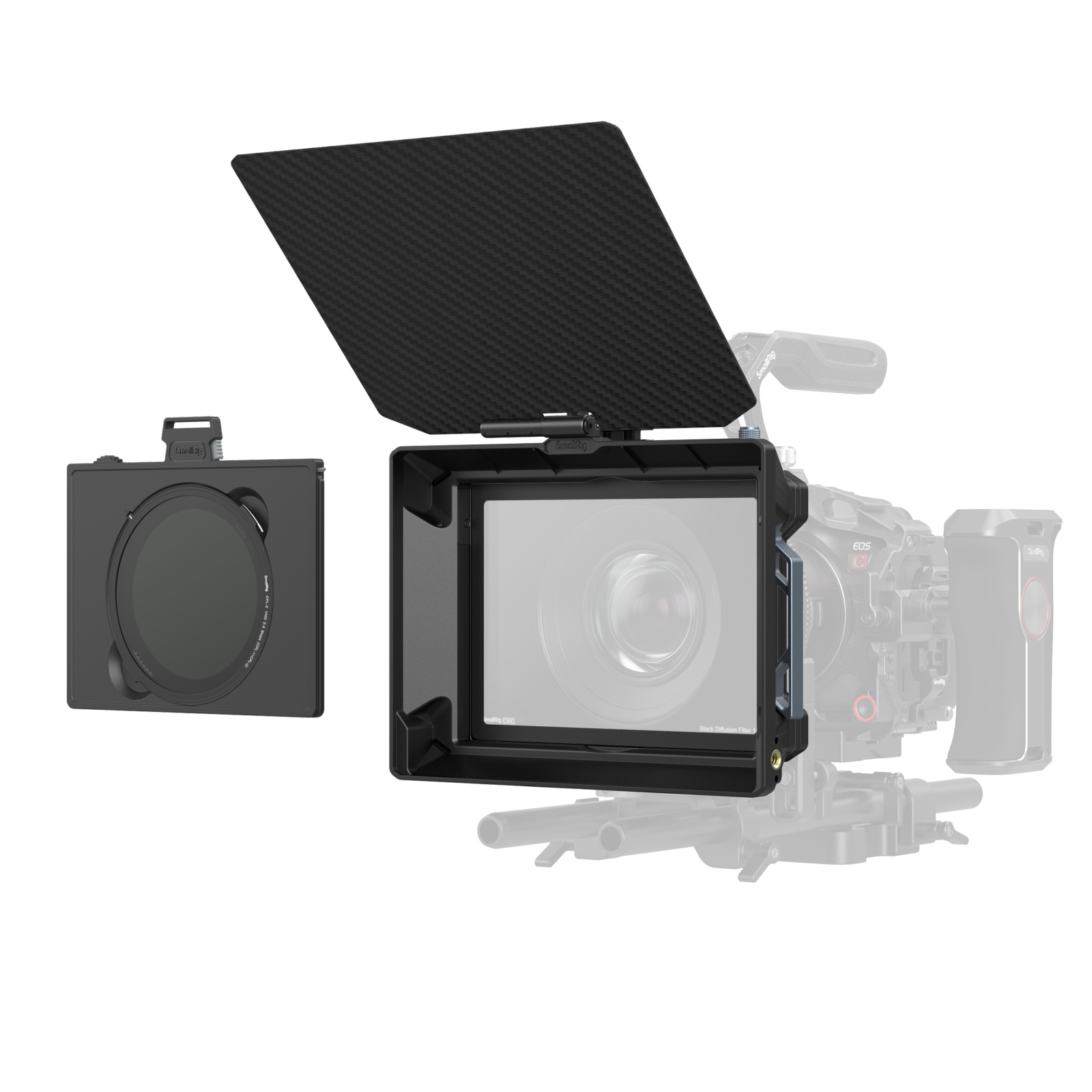 Matte Box Kit With CPL&VND Filters