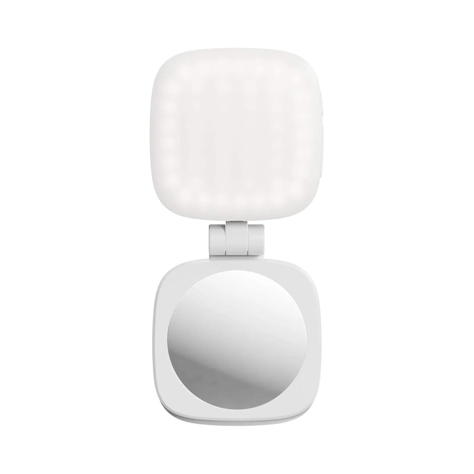 SMALLRIG Magnetisch Selfie Licht voor iPhone, Telefoon Licht met een Spiegel, Directe Bevestiging voor MagSafe, voor Selfies, Video Conferentie, Vibe P48 Wit - 4933