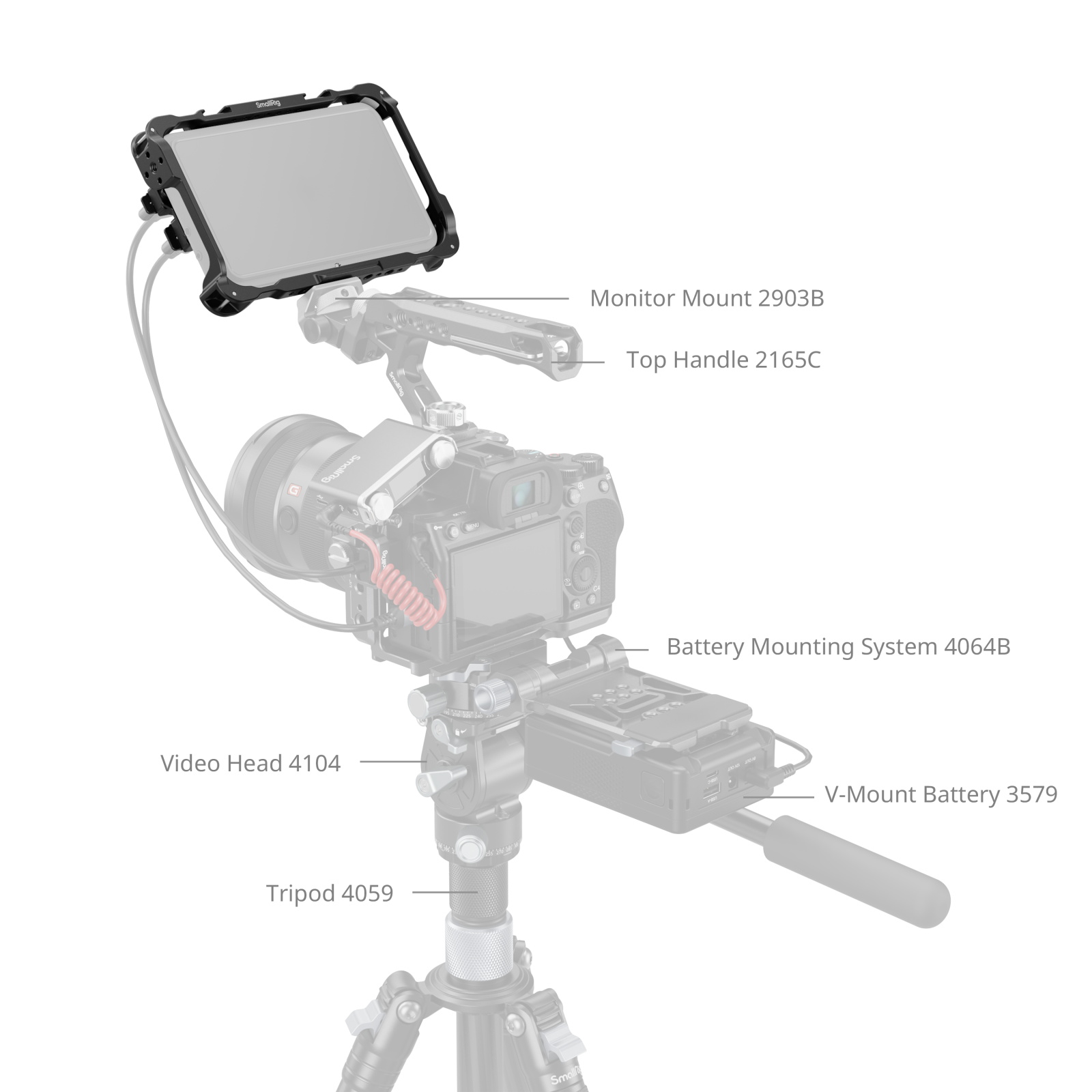 Atomos Shinobi II/GO Cage | Protection & Mounts | SmallRig