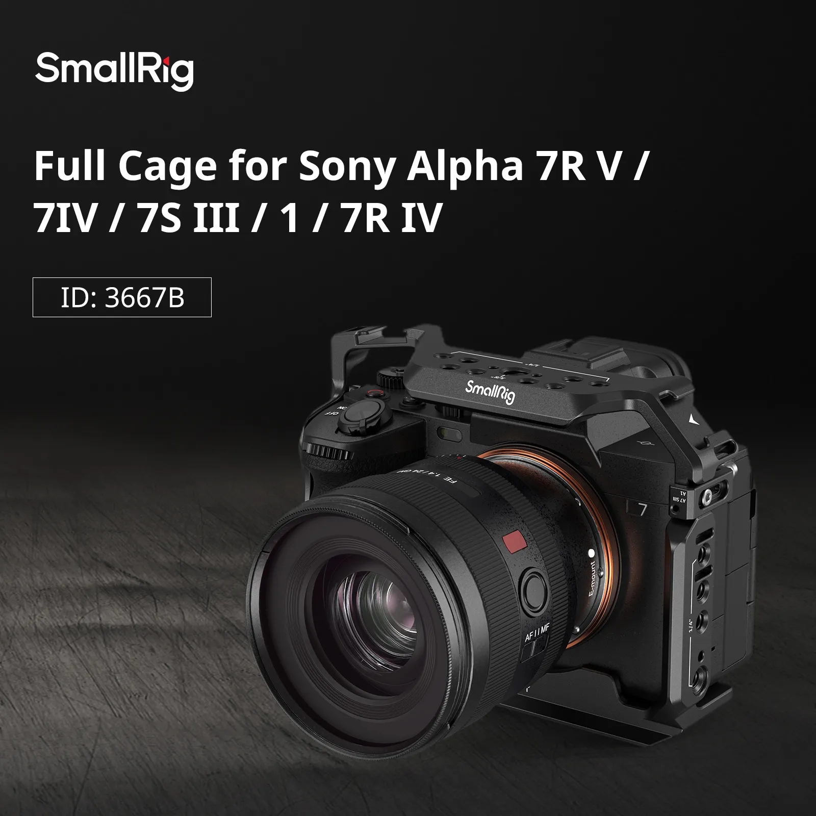 Full Camera Cage for Sony Alpha 7R V/Alpha 7 IV/Alpha 7 S III 