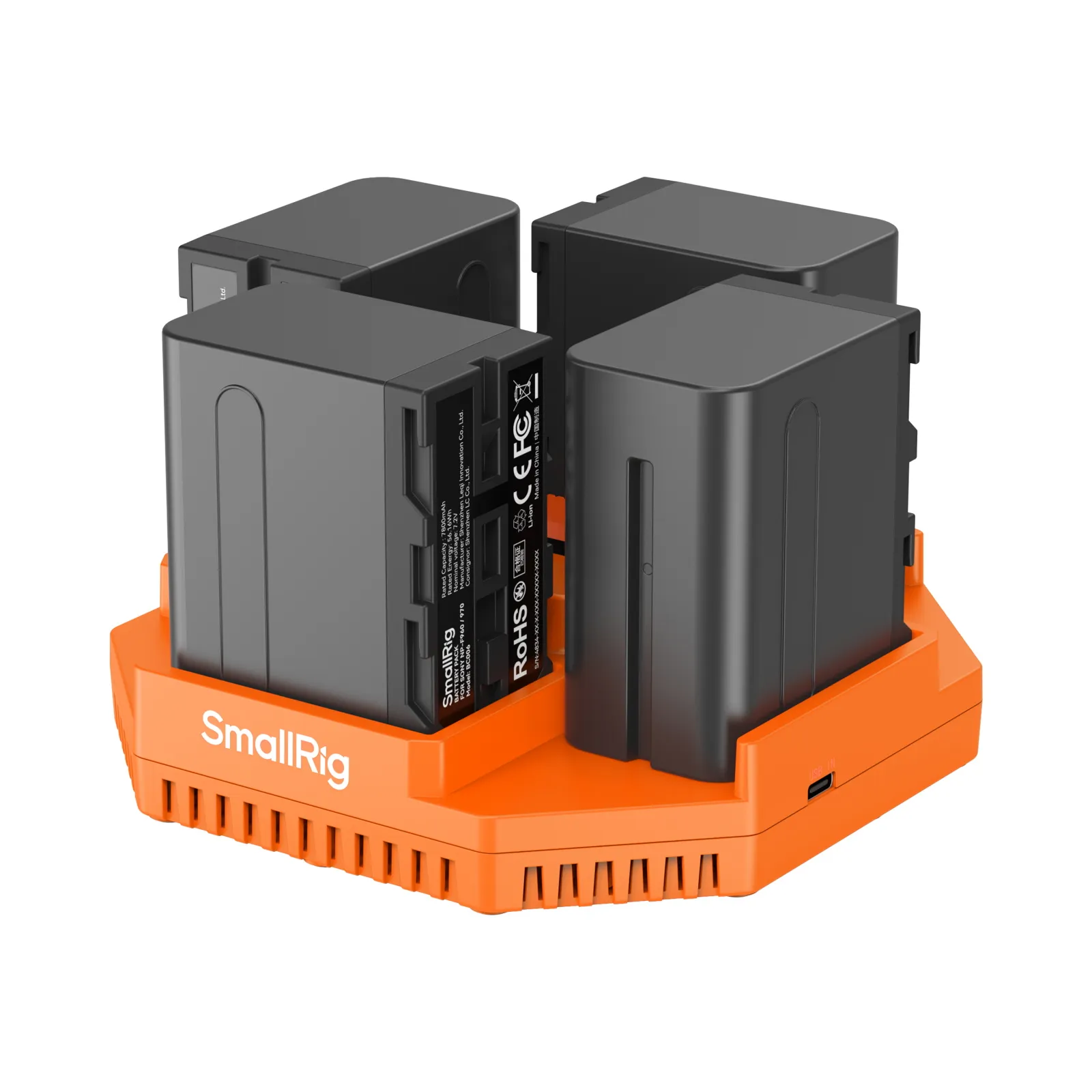 NP-F970 4-Battery Charger Kit | Fast Power | SmallRig