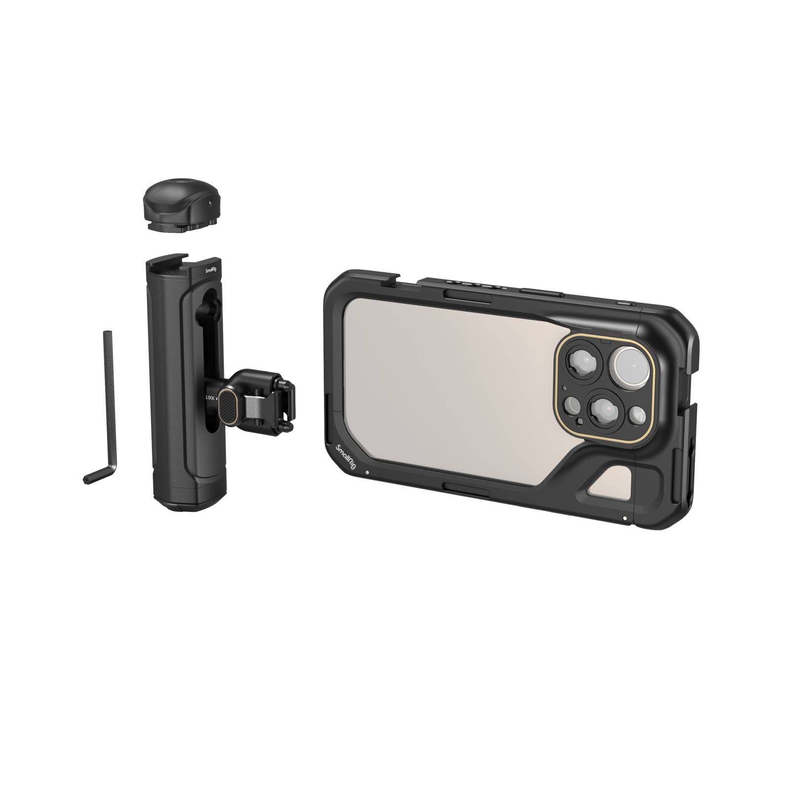 iPhone 15 Pro Phone Cage | Handheld Video Rig & Wireless | SmallRig