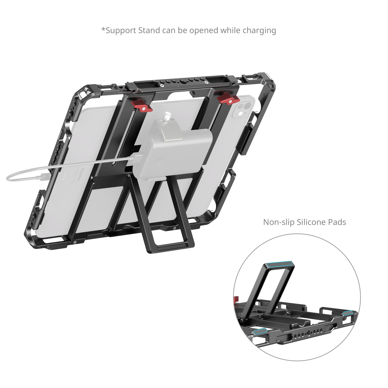 Universal Tablet Cage | Monitor Mount & Stand (8.3-13.0