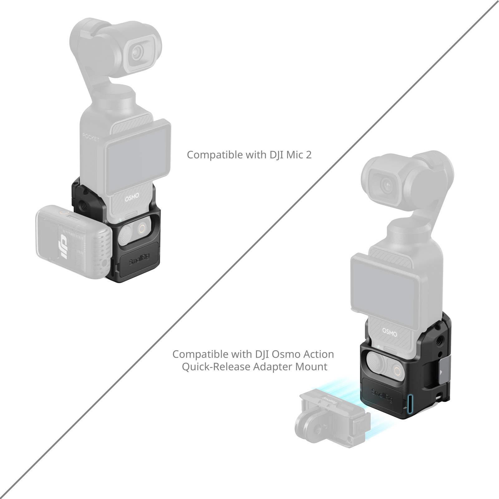 PCTC Silicone Non-Slip Desktop Mount for DJI Osmo Pocket 3