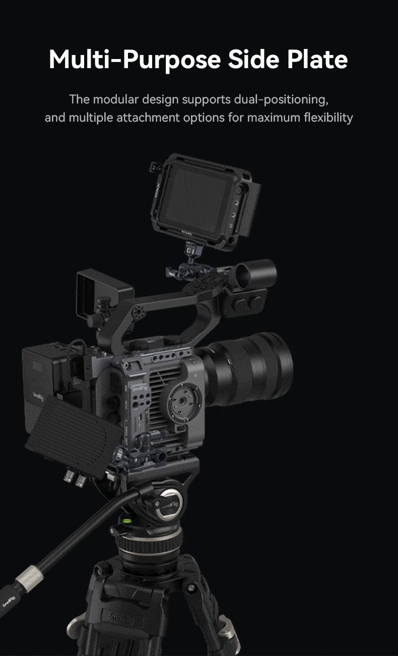 FX6 Shoulder Rig Kit | VCT-14 Quick Release | V-Mount Power
