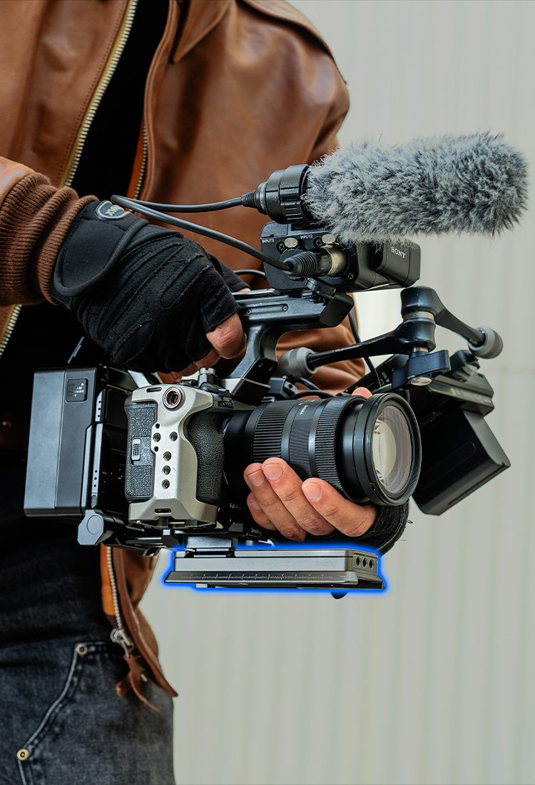 SR007 Pro Shoulder Rig | Quick Adjust Ergonomic Camera Setup