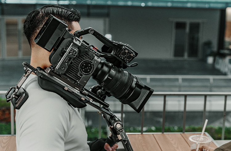 SR007 Pro Shoulder Rig | Quick Adjust Ergonomic Camera Setup