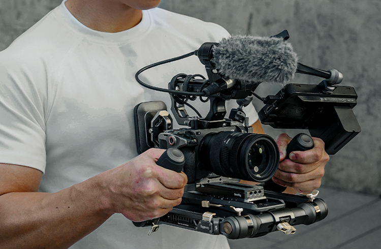 SR007 Pro Shoulder Rig | Quick Adjust Ergonomic Camera Setup