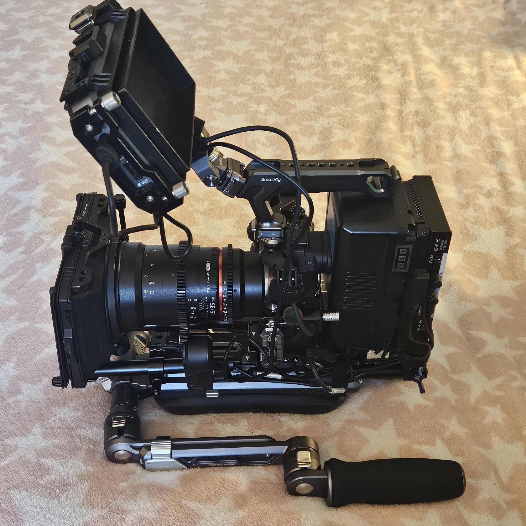 SR007 Pro Shoulder Rig | Quick Adjust Ergonomic Camera Setup