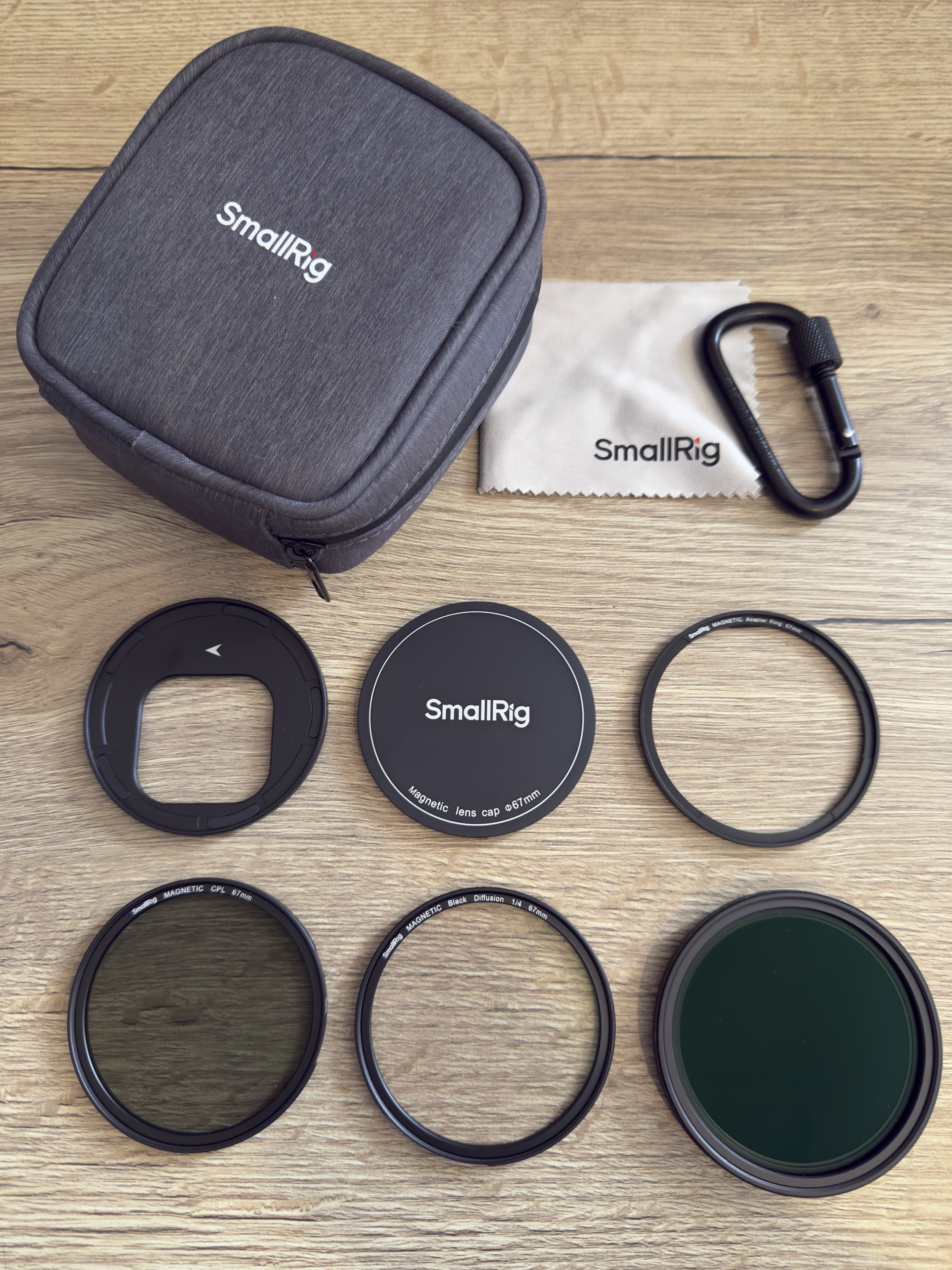 5-in-1 Attachable Filter Kit VND 2-32 & CPL & 1/4 Effect