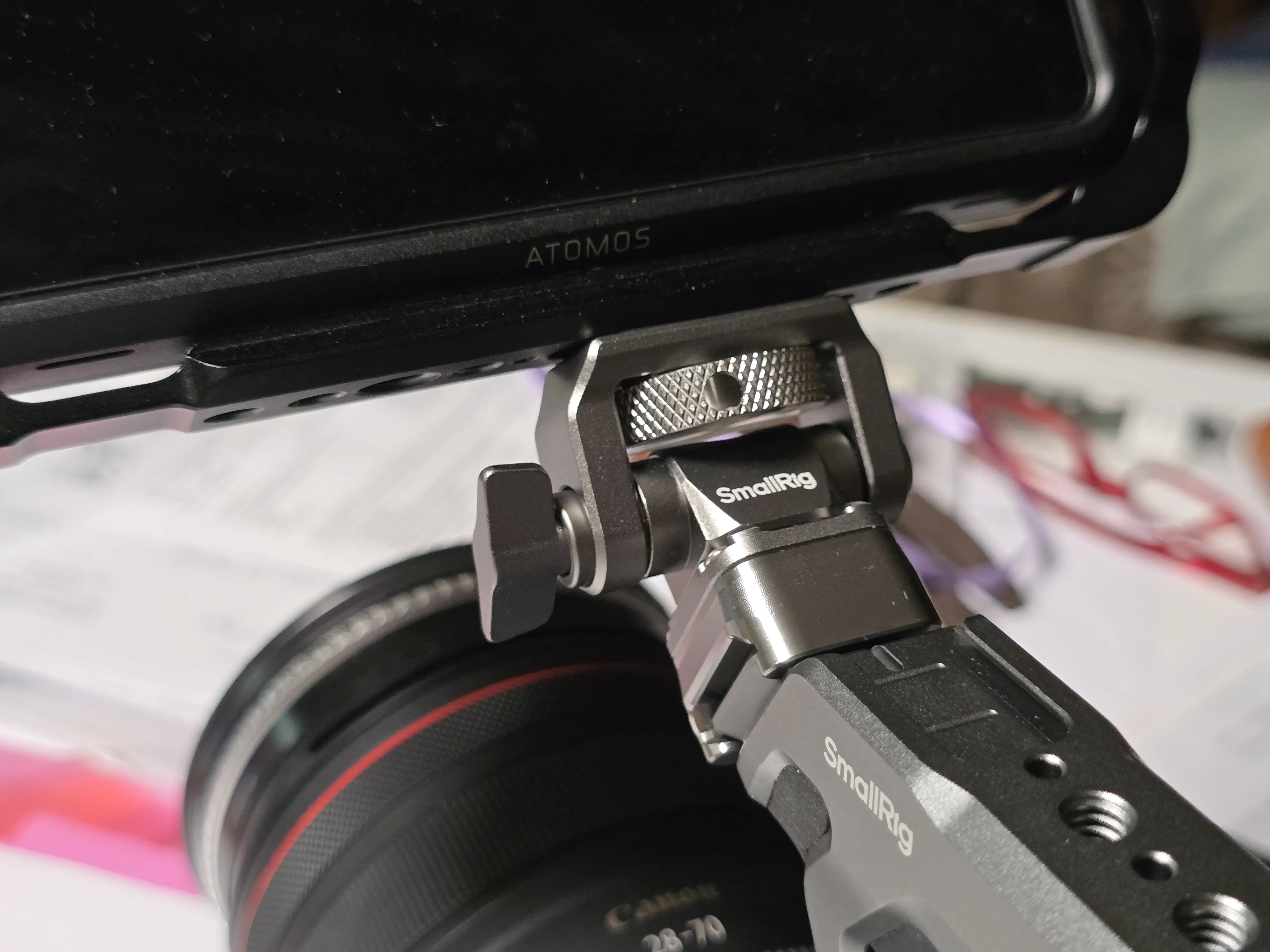 Support Moniteur Rapide SmallRig HawkLock H21 Avec Pince NATO - Pour Caméras Et Équipements Vidéo