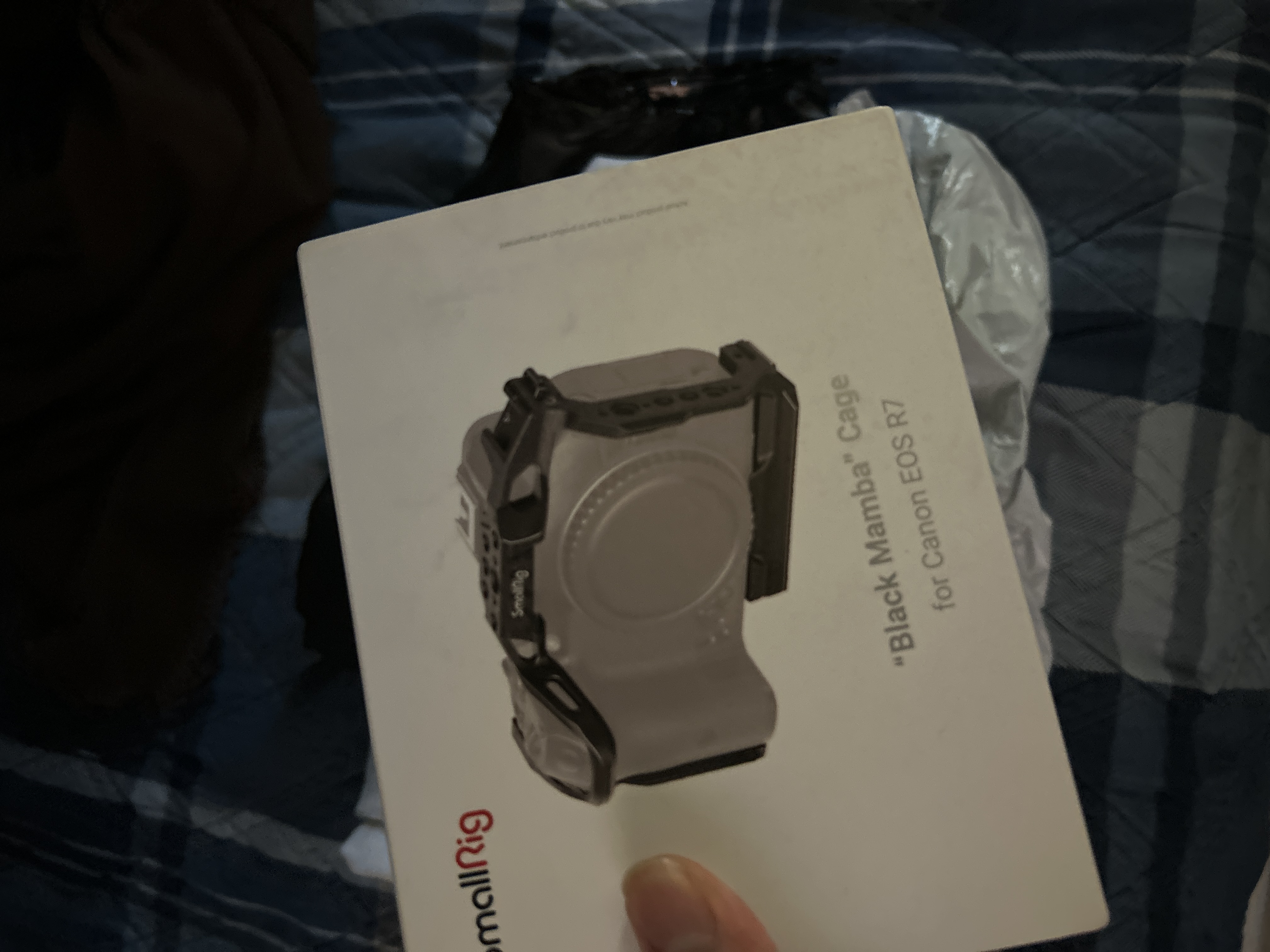 Canon EOS R7 Black Mamba Cage | Arca-Swiss | 3-Point Lock