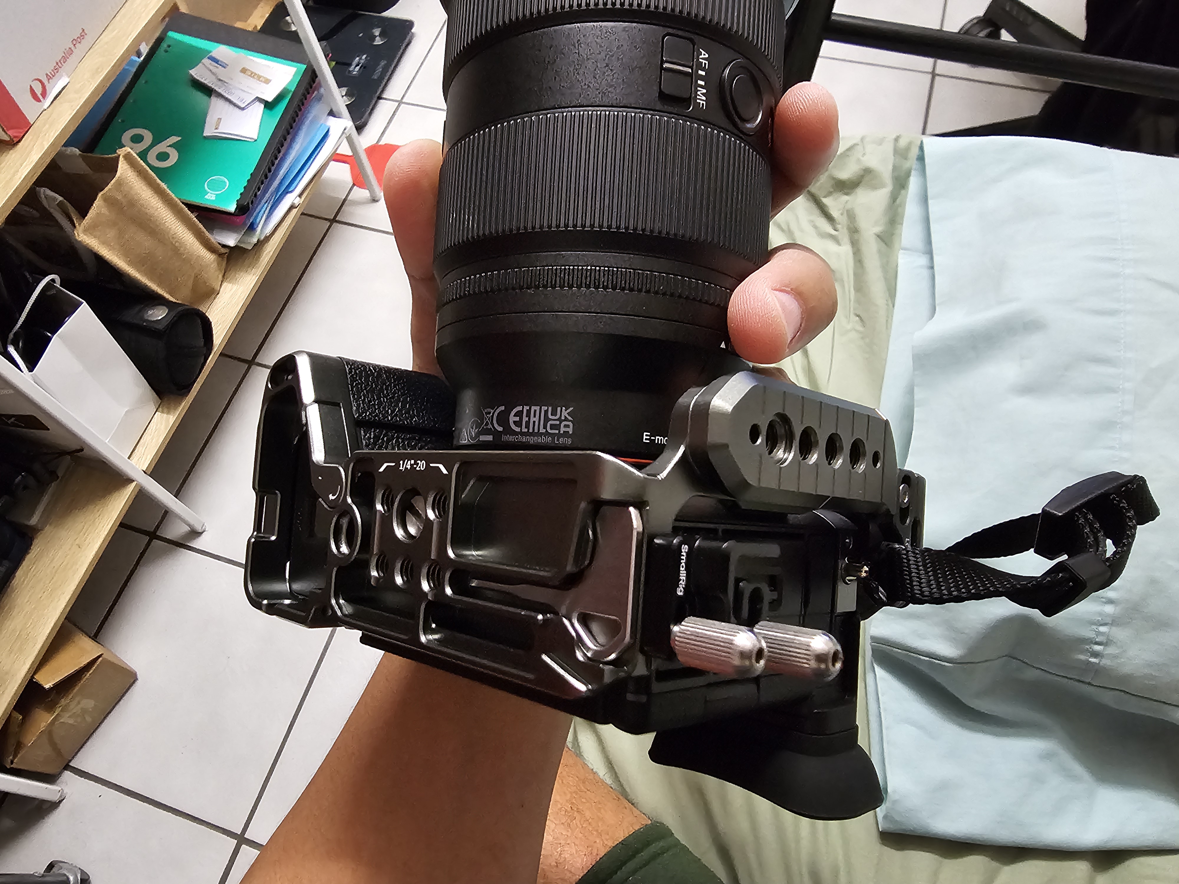 A7C II / 7CR Camera Cage | HawkLock Quick Release Kit