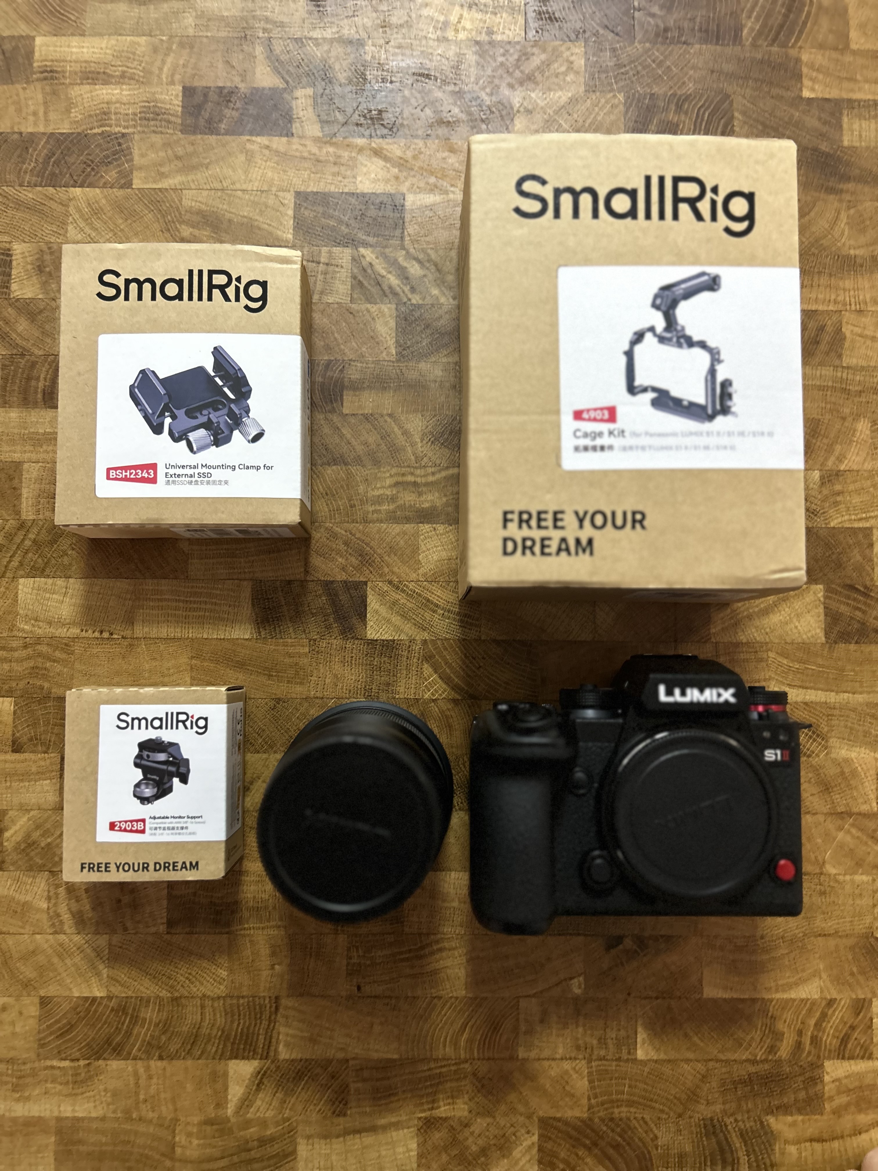 S1 II / S1R II / S1 IIE Camera Cage Kit | Pro Handheld Rig