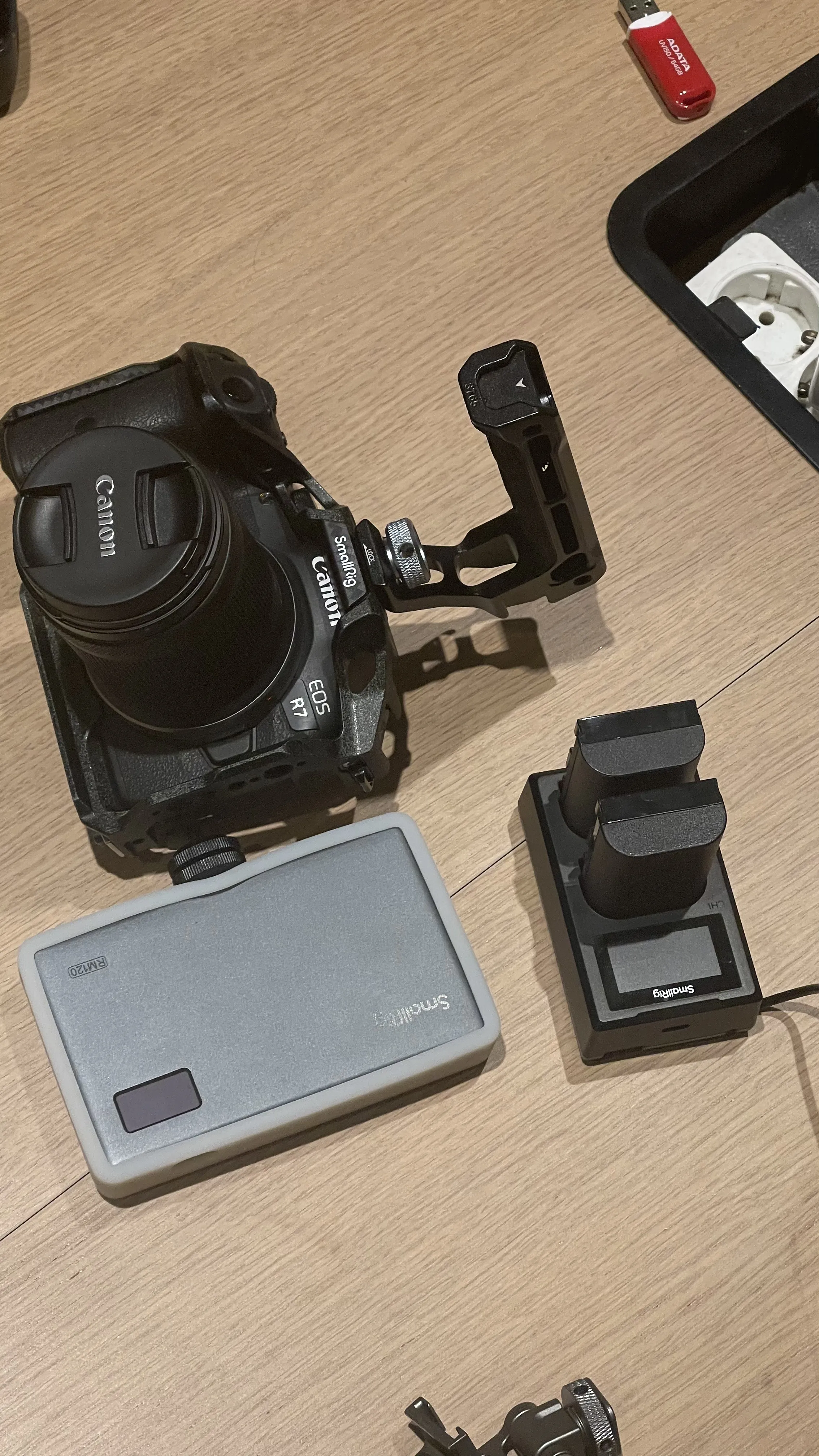 Canon EOS R7 Black Mamba Cage | Arca-Swiss | 3-Point Lock
